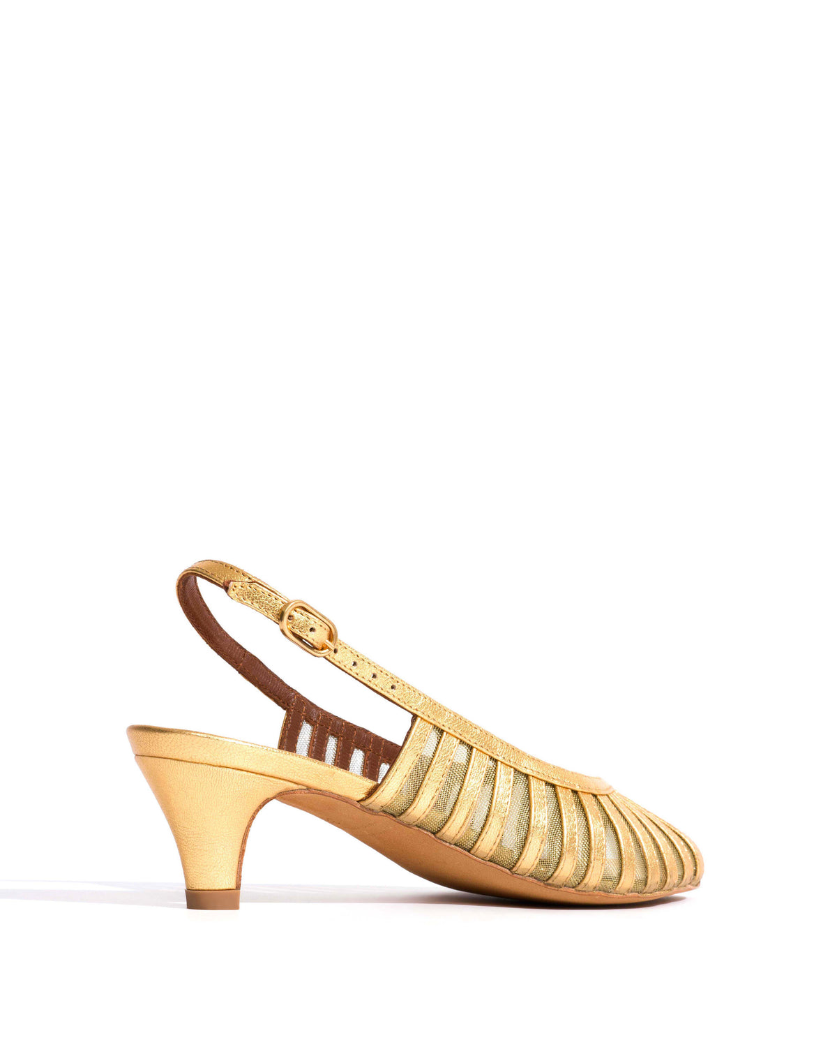Carminho 40 mesh Metallic goat & mesh Gold