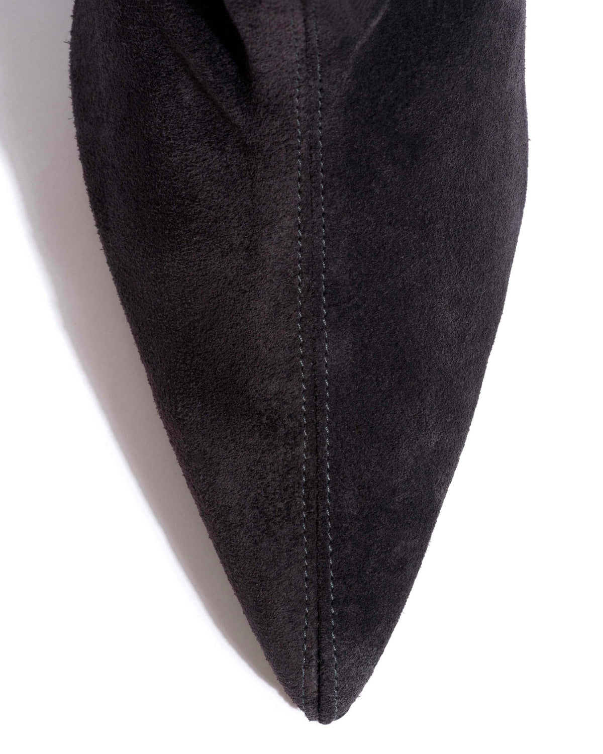 Vully 80 Calf suede Off black