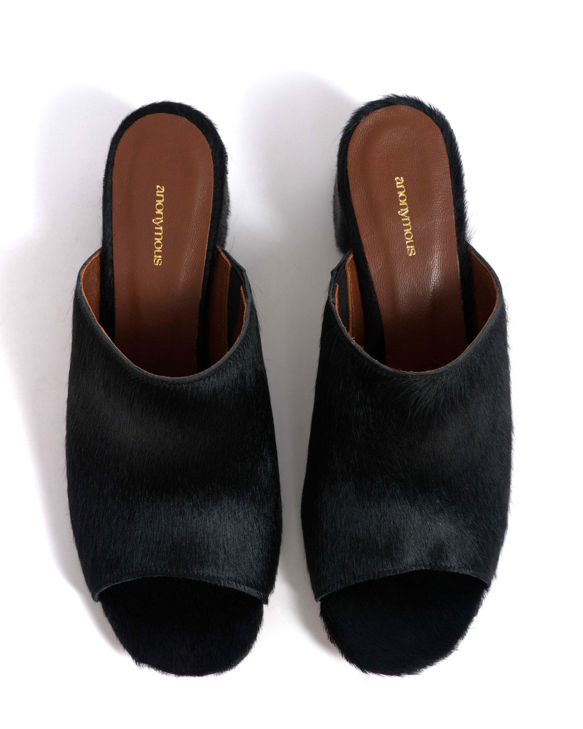 Horizon 55 Calf hair Black
