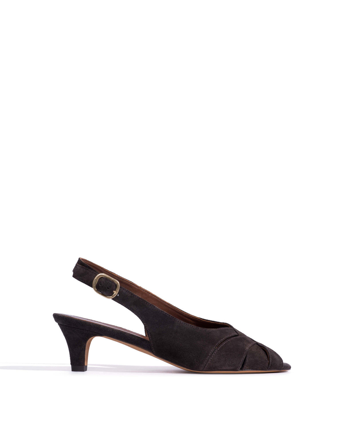 Kinha 40 Calf suede Espresso brown