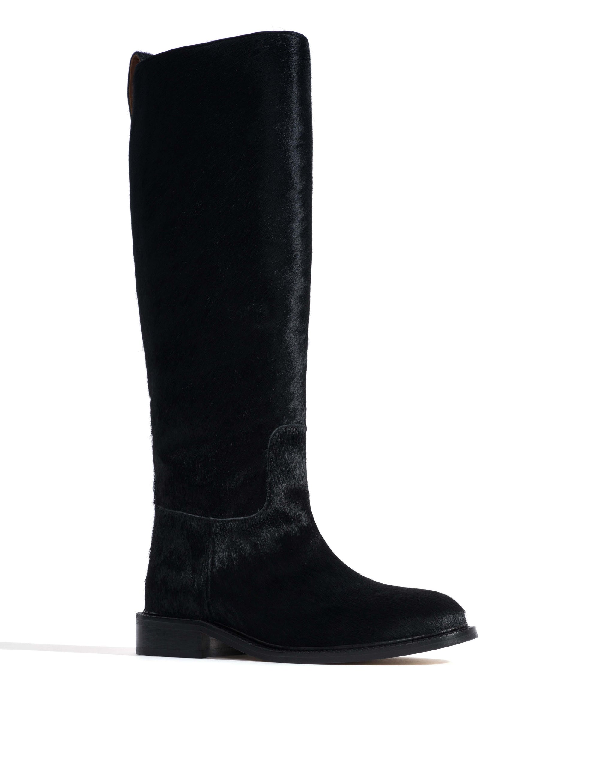 Semih Calf hair Black