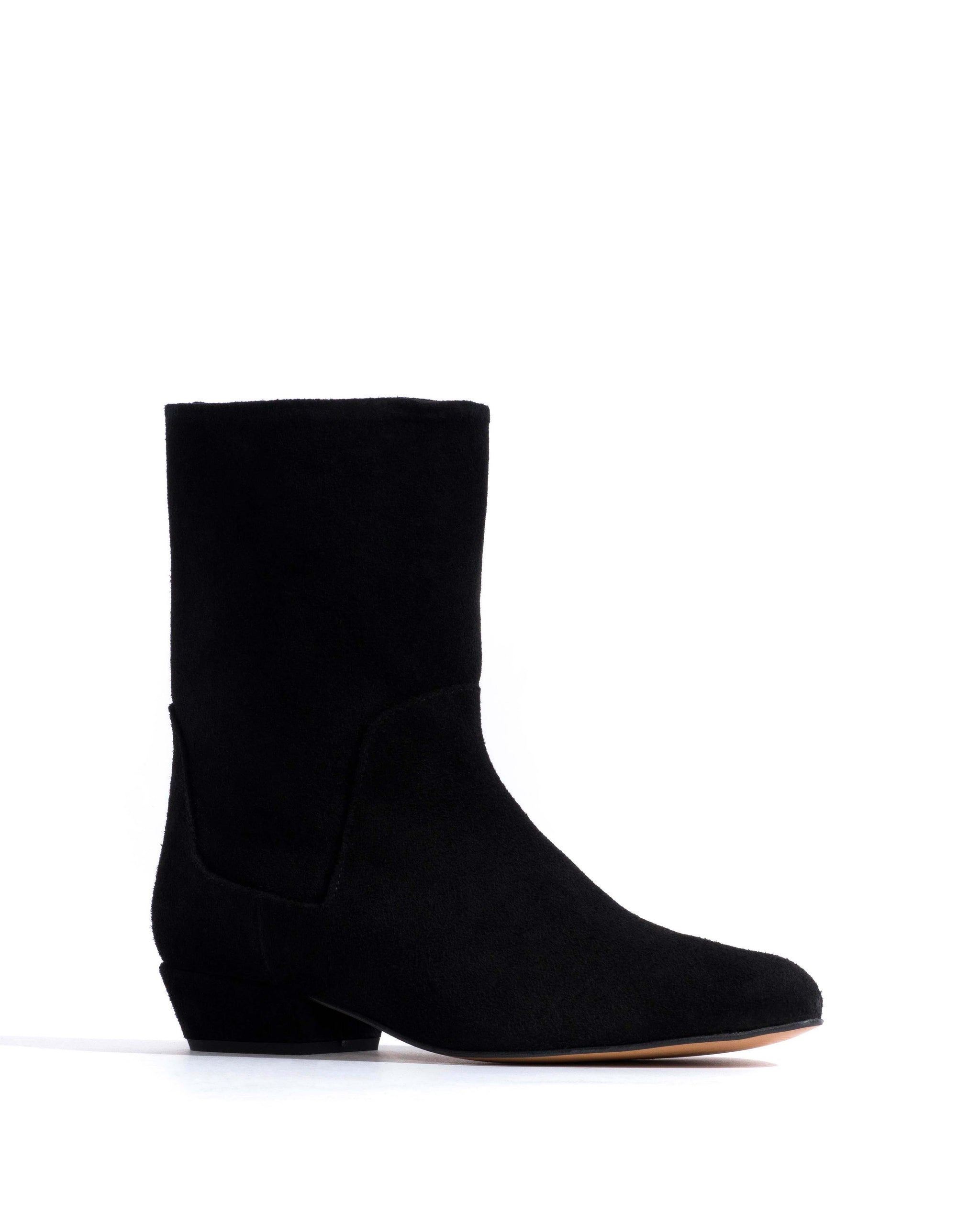 Vanni 20 Calf suede Black - Anonymous Copenhagen Ankle boots