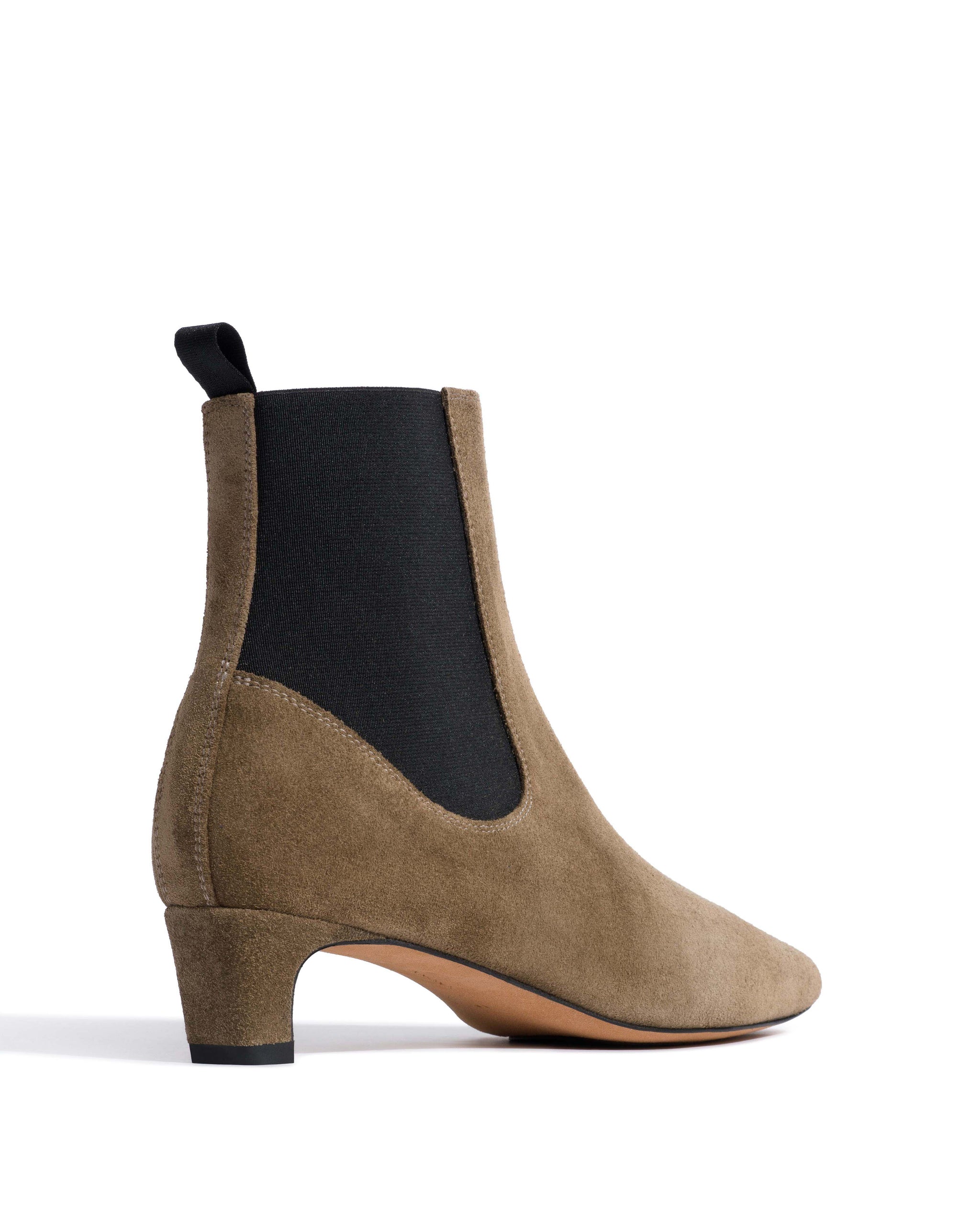 Gaby 40 Calf suede Dried olive - Anonymous Copenhagen Ankle boots