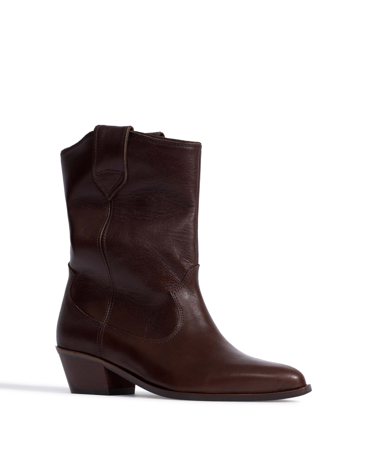 Saseline 35 Vegetal soft calf Coffee brown