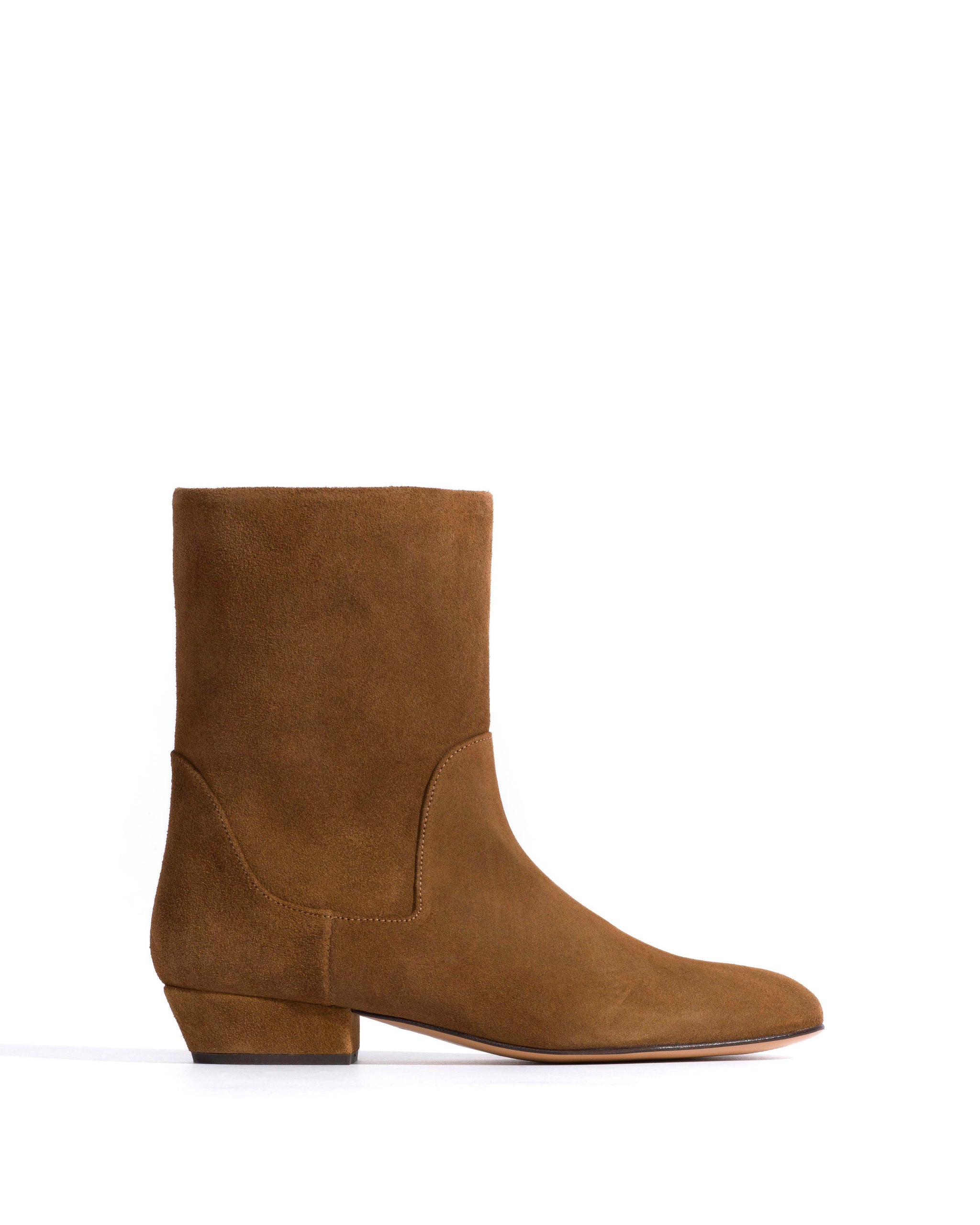 Vanni 20 Calf suede Cinnamon - Anonymous Copenhagen Ankle boots
