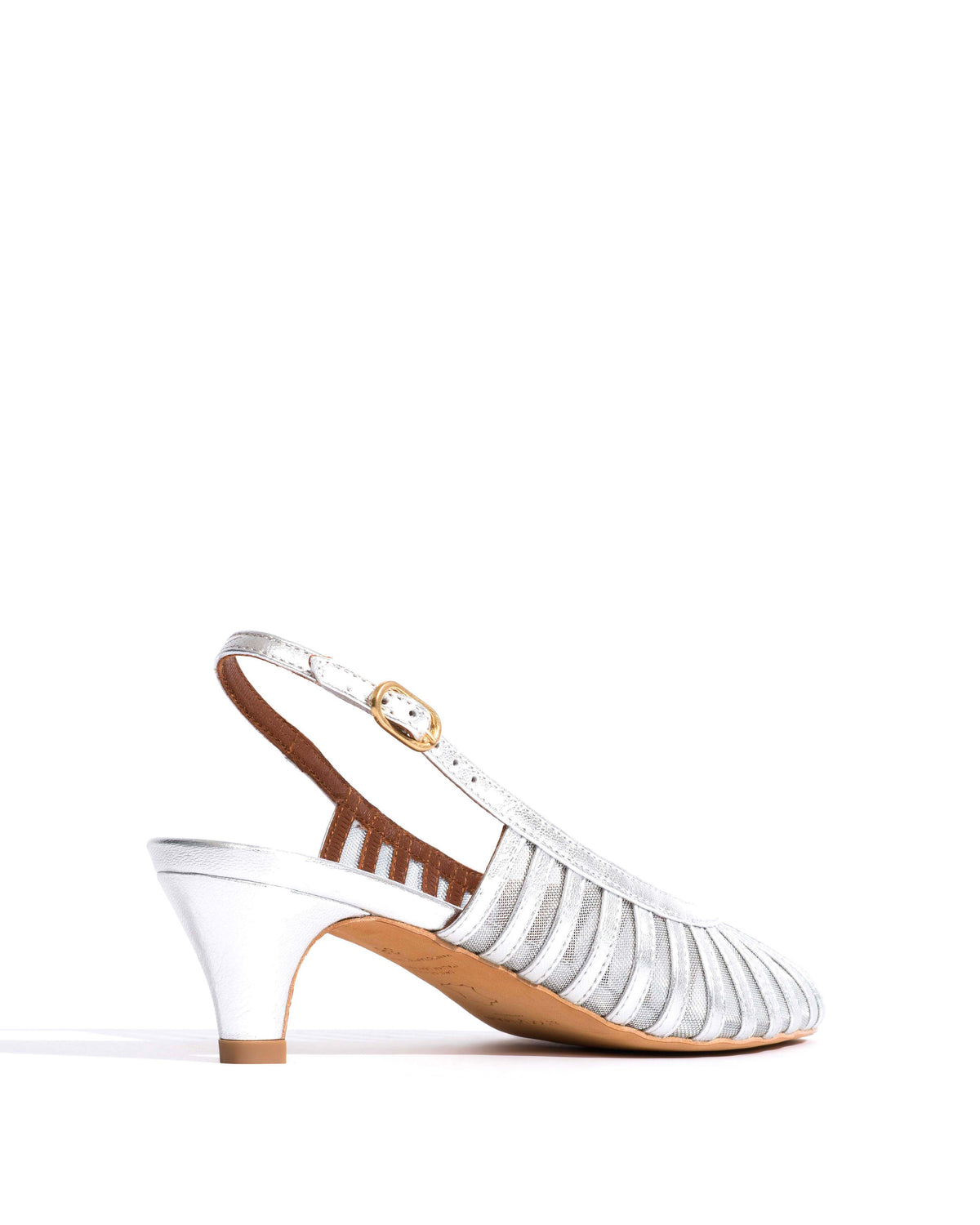 Carminho 40 mesh Metallic goat & mesh Silver
