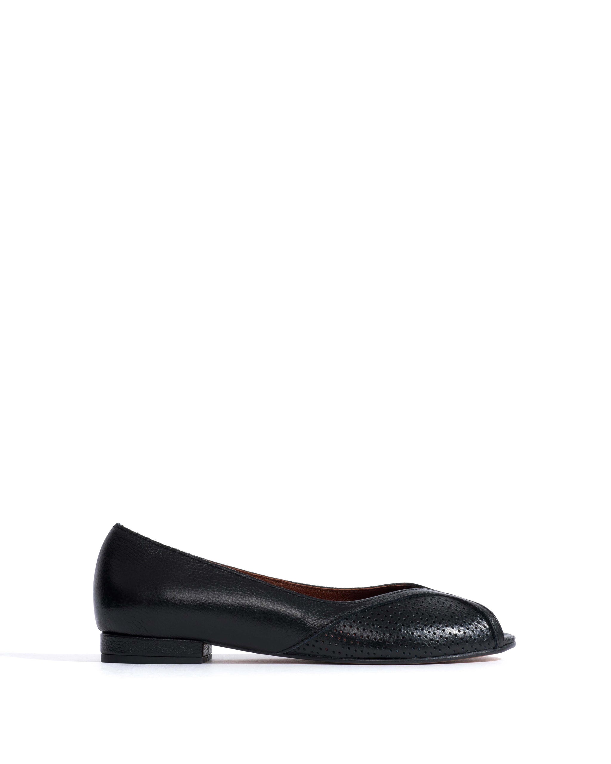 Tiffy Pebbled soft calf Black