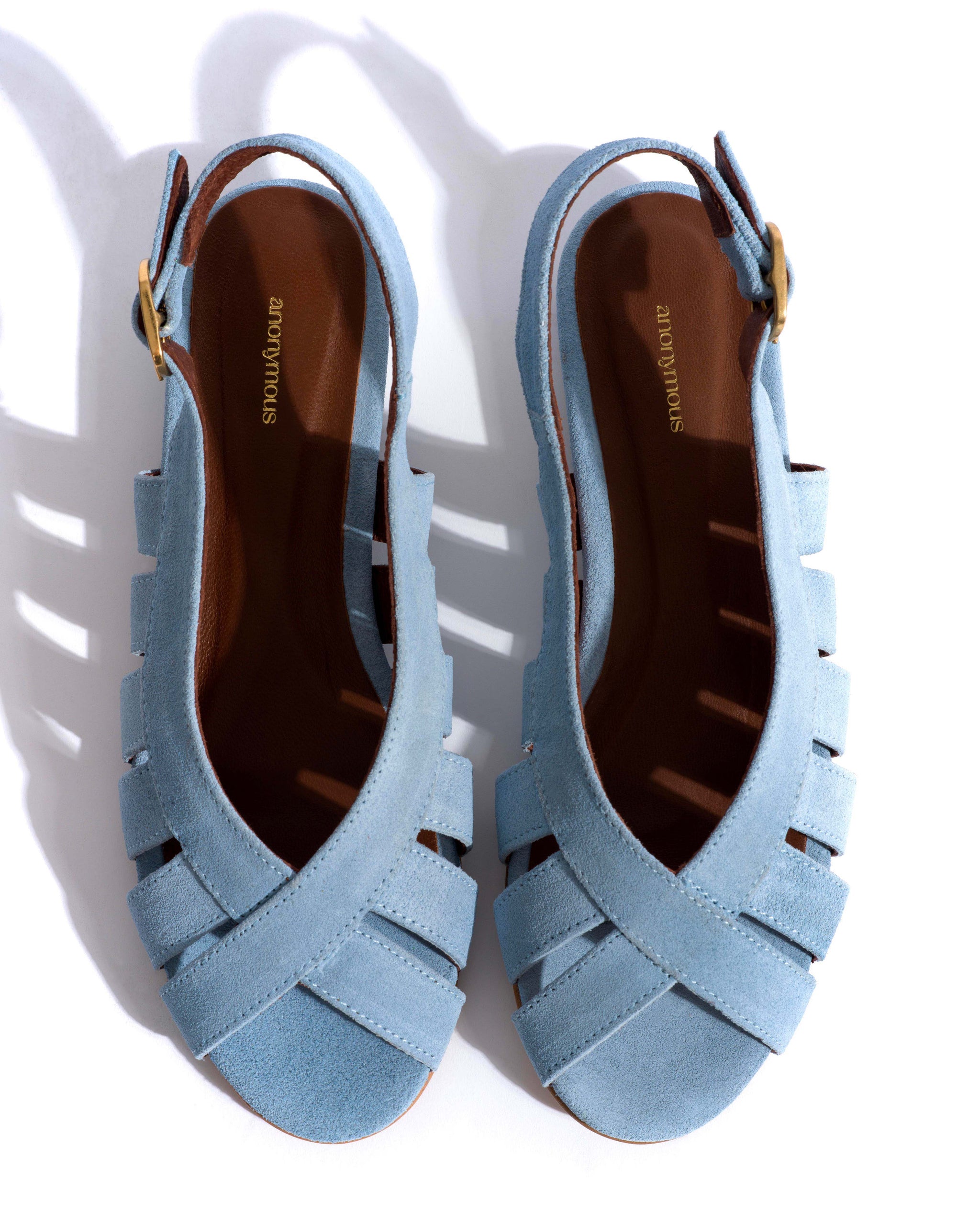 Sophie 20 Calf suede Porcelain blue