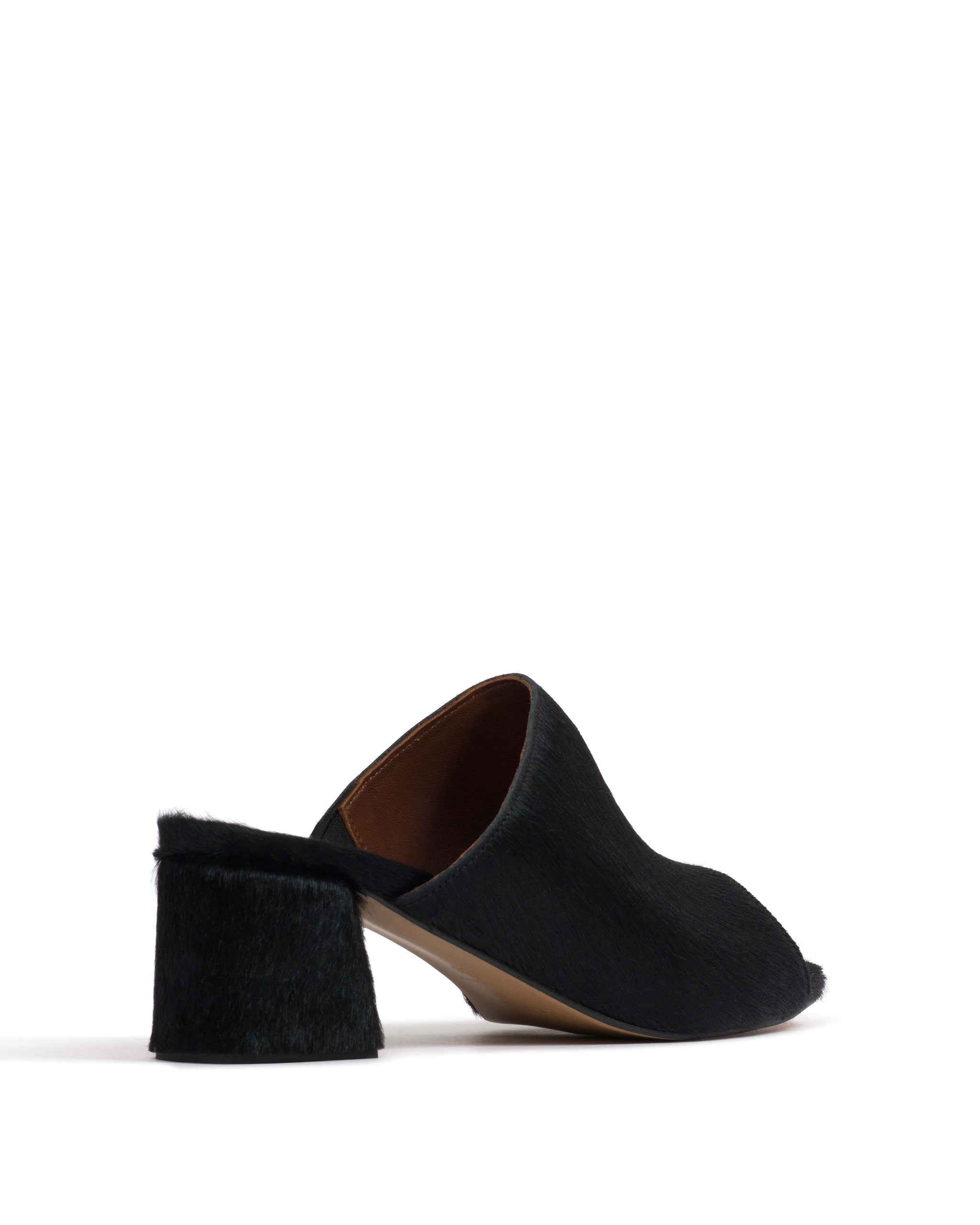 Horizon 55 Calf hair Black - Anonymous Copenhagen Heels