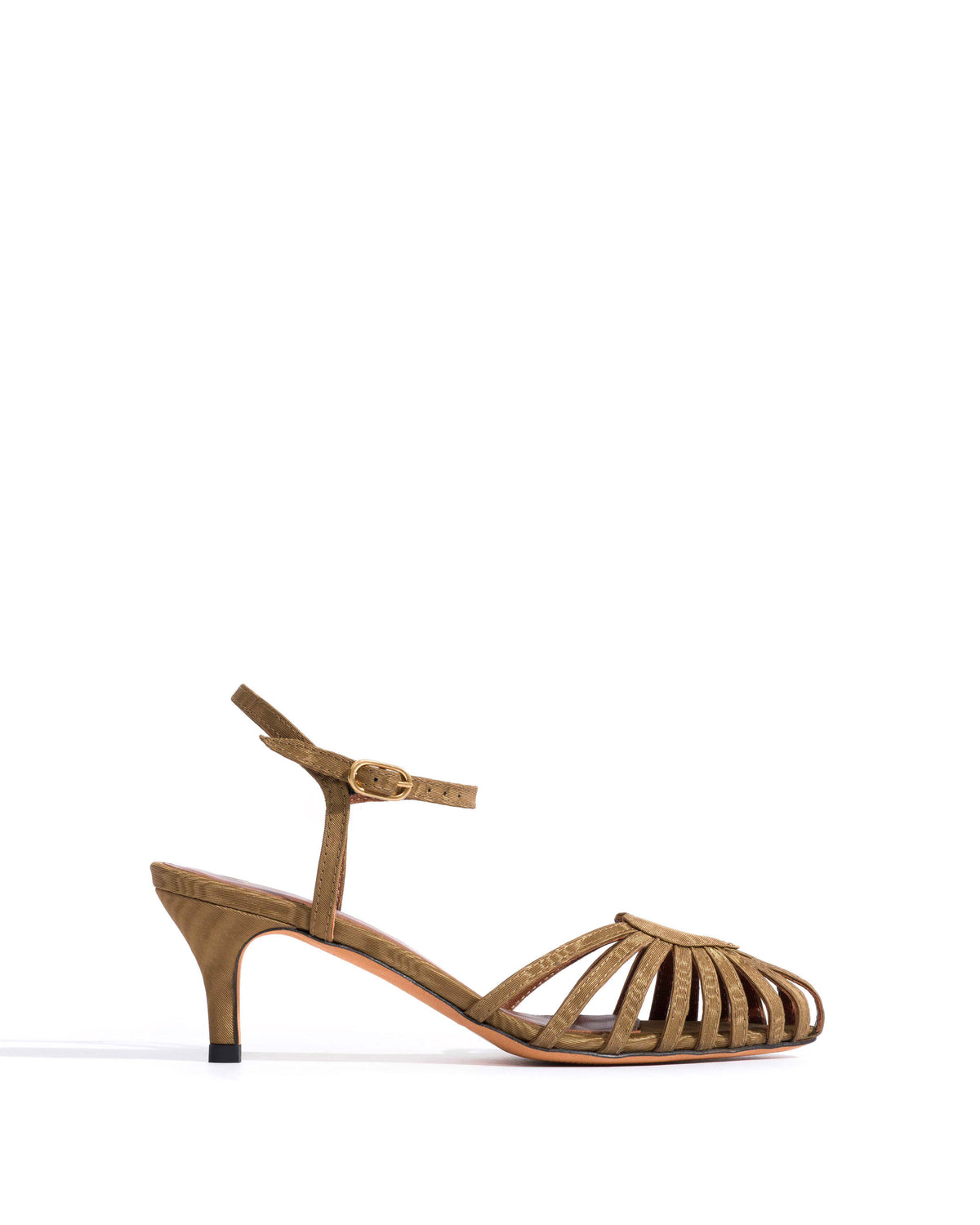 Keesha 55 Glossy moire Khaki