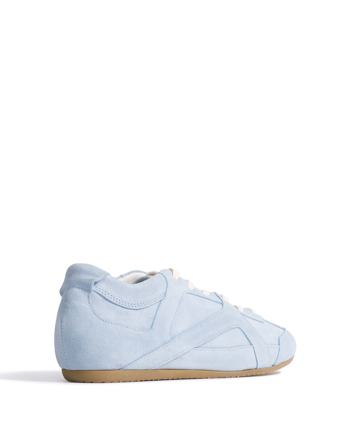 Sneakerina Calf suede Porcelain blue