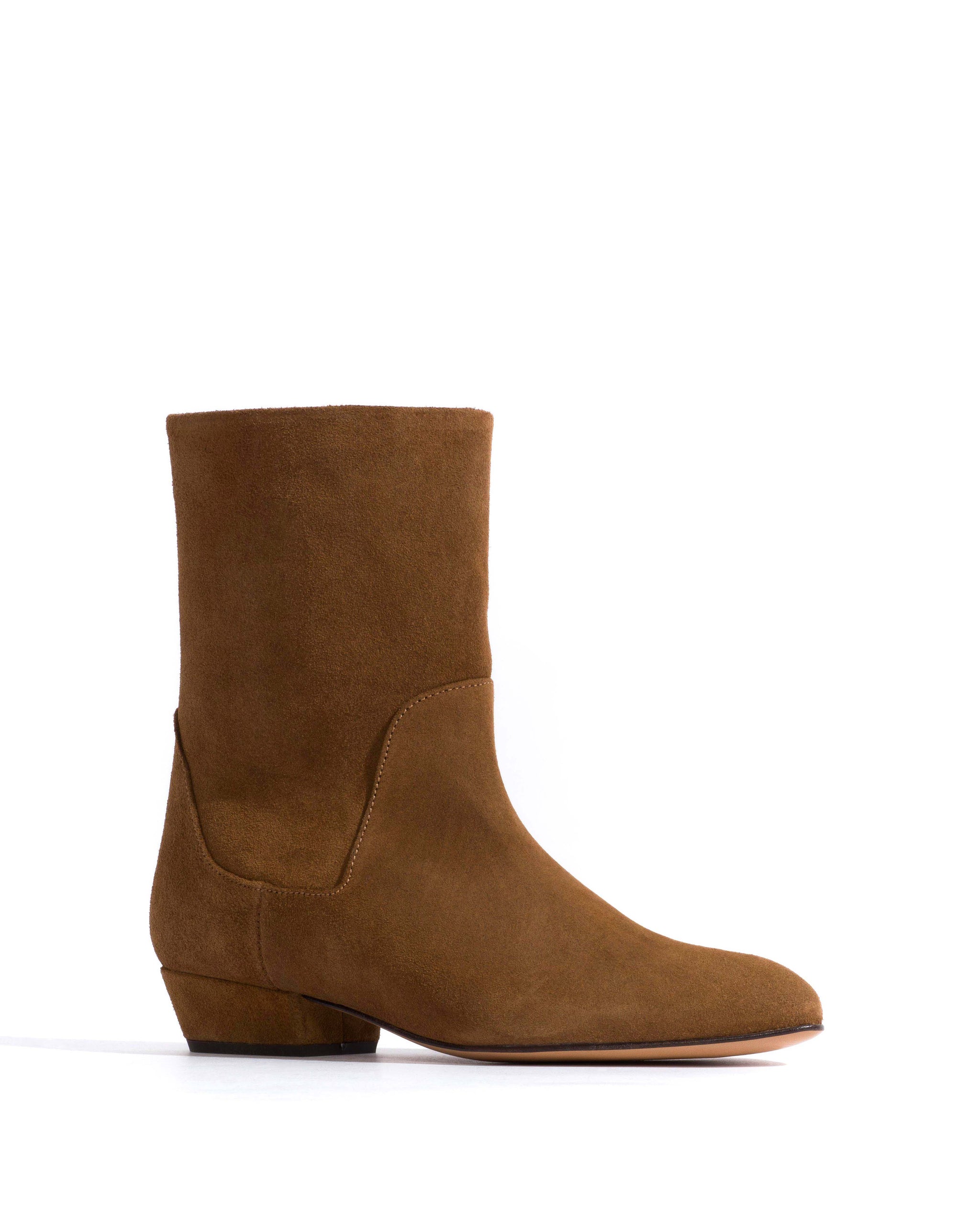 Vanni 20 Calf suede Cinnamon - Anonymous Copenhagen Ankle boots