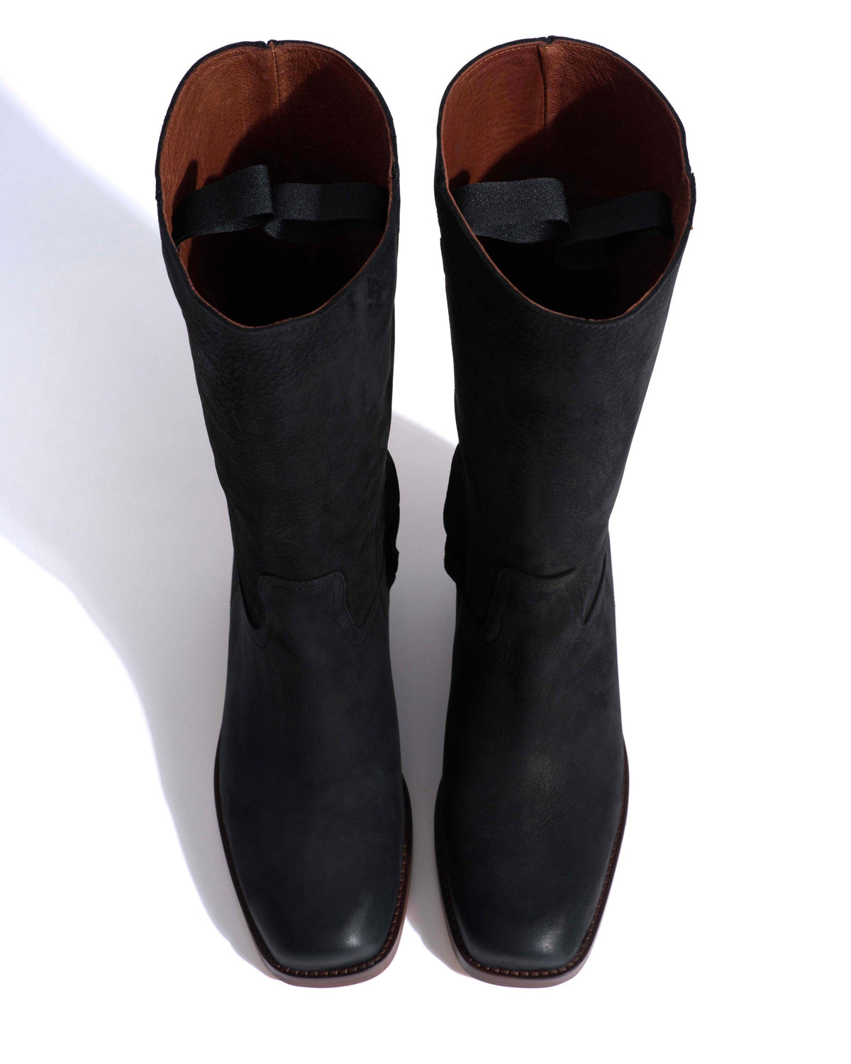 Tarisha Soft nubuck calf Black
