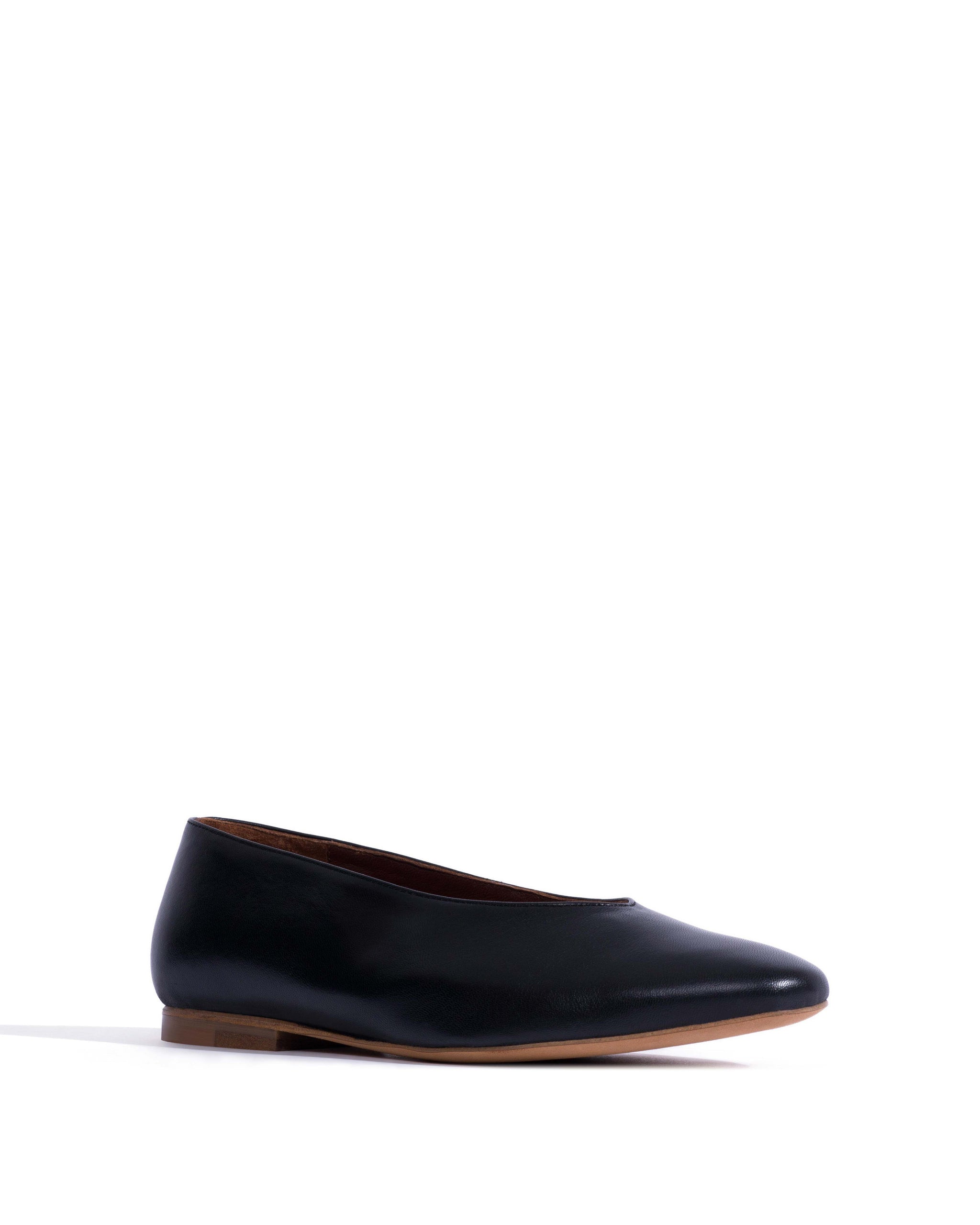 Silja 10 Shiny lamb Black - Anonymous Copenhagen Flat sandals