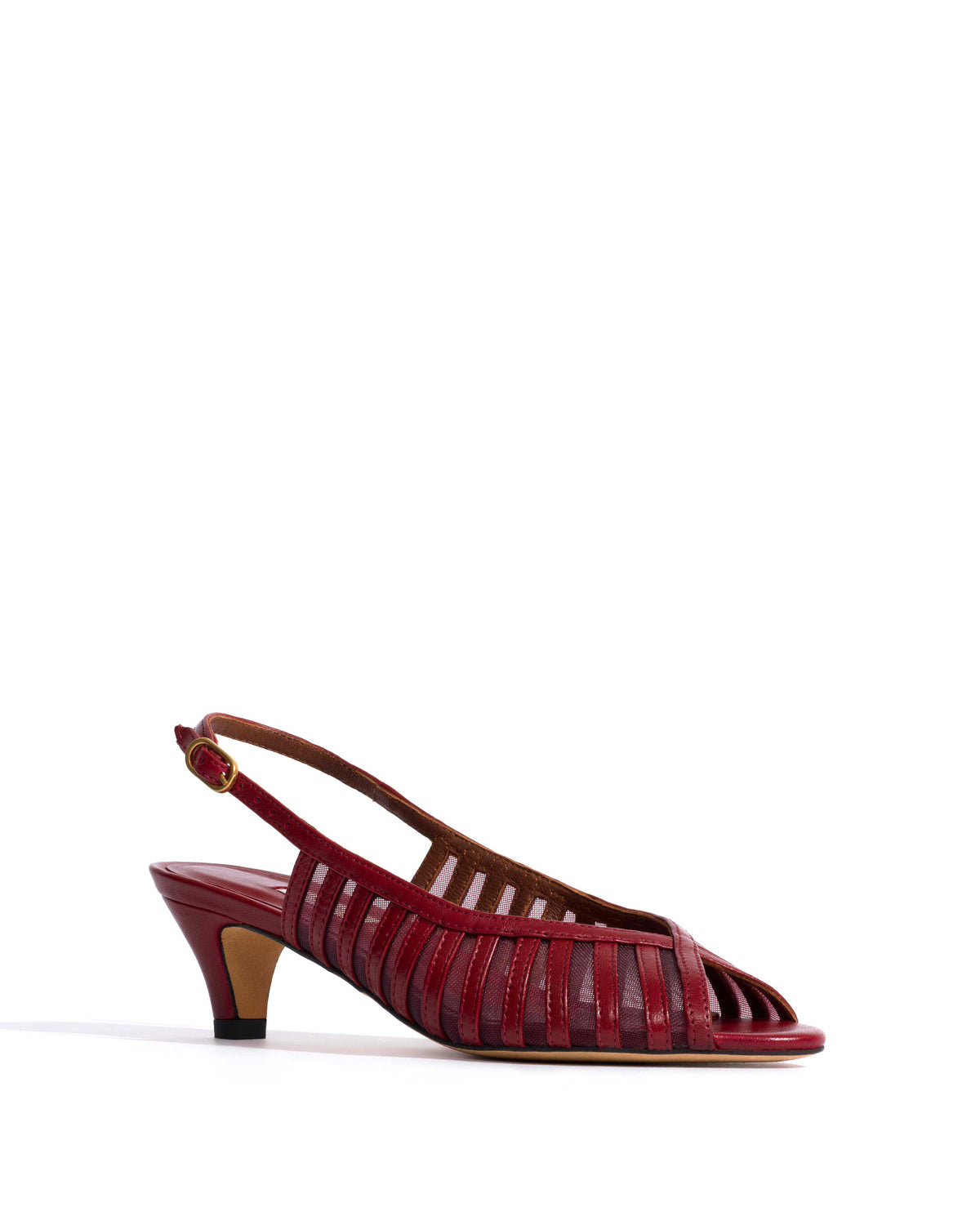 Carminho 40 mesh Shiny lamb & mesh Pomegranate