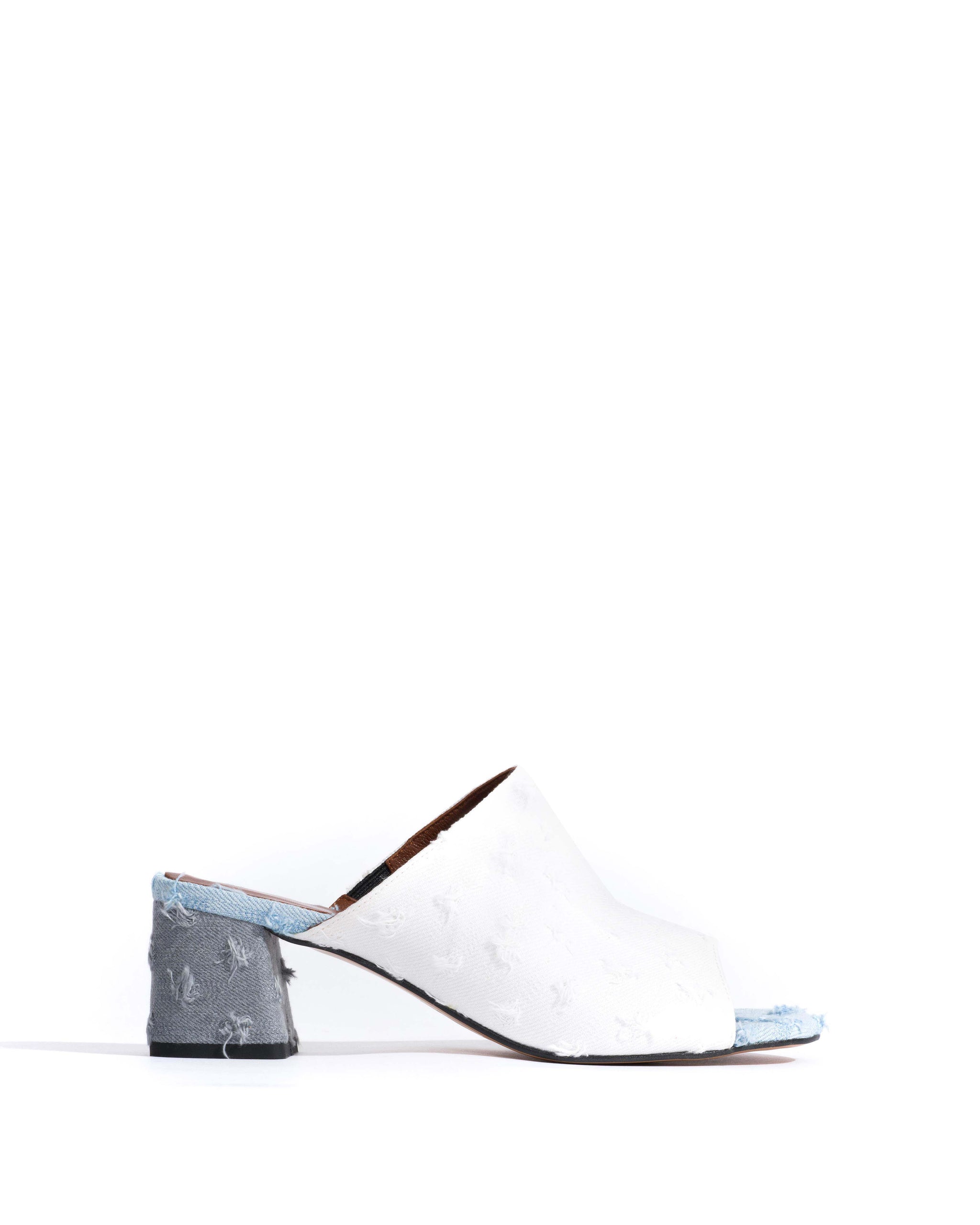 Horizon 55 Denim mix Distressed washed white & Distressed washed blue & Distressed washed grey - Anonymous Copenhagen Shoes