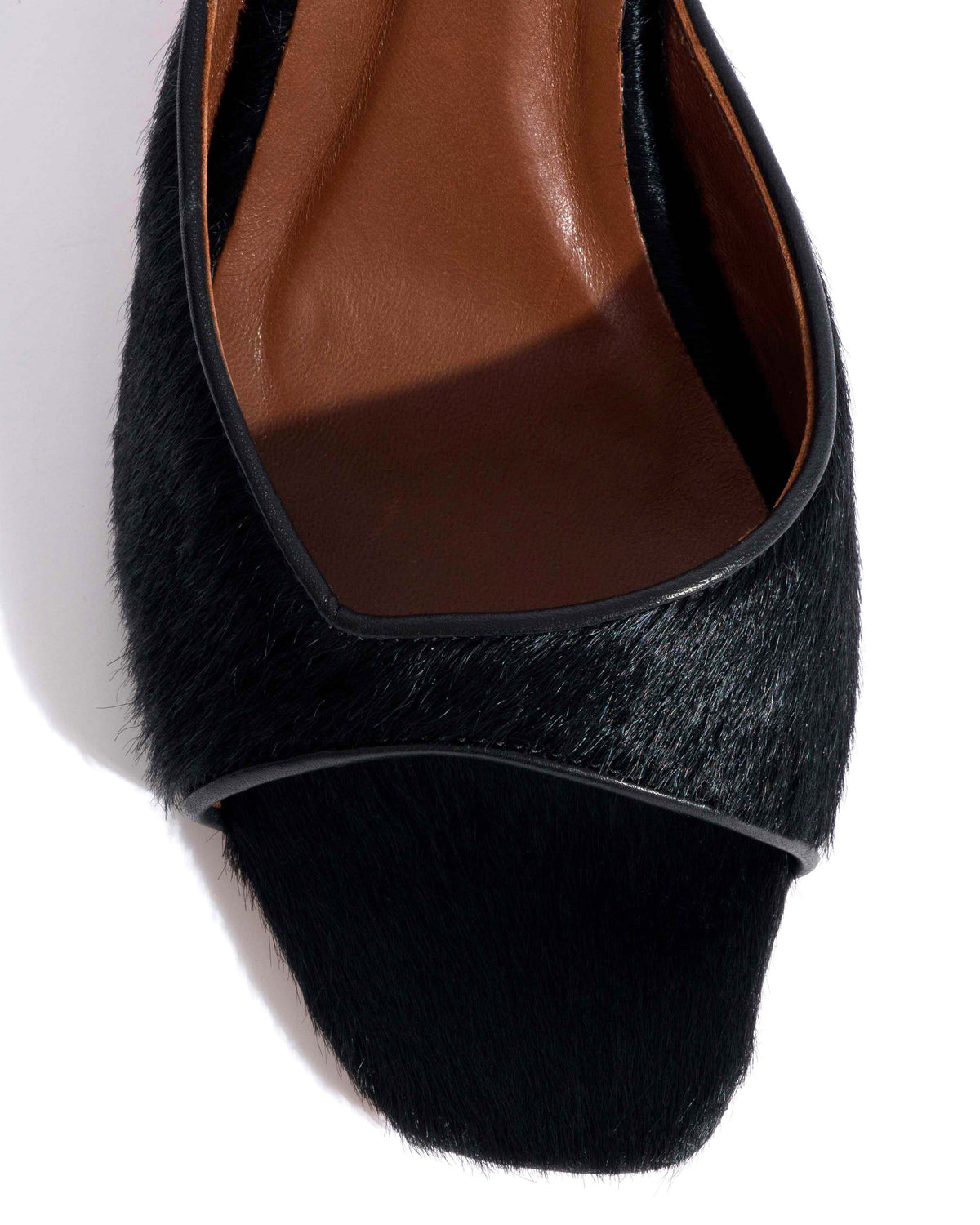 Mazy 75 Calf hair Black