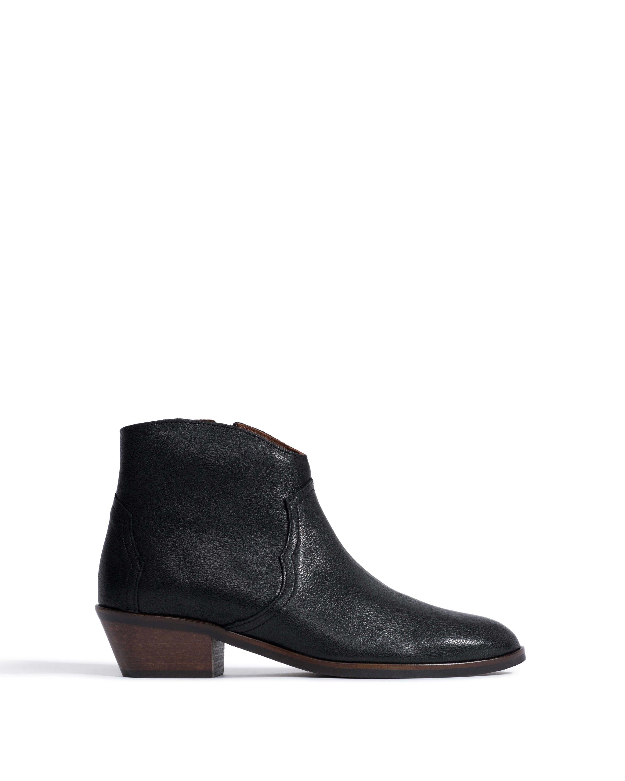 Fiona 35 Natural grain soft calf Black - Anonymous Copenhagen Ankle boots