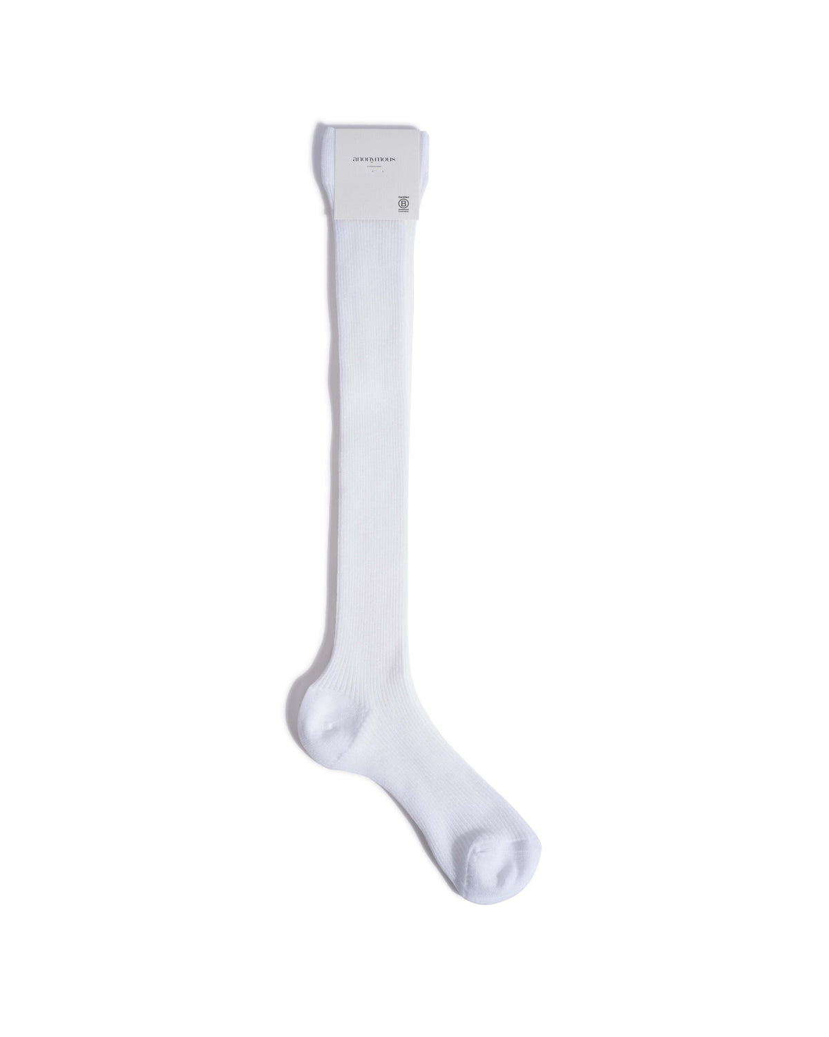 Noa mid calf glitter socks 52% nylon 48% polyester Cream