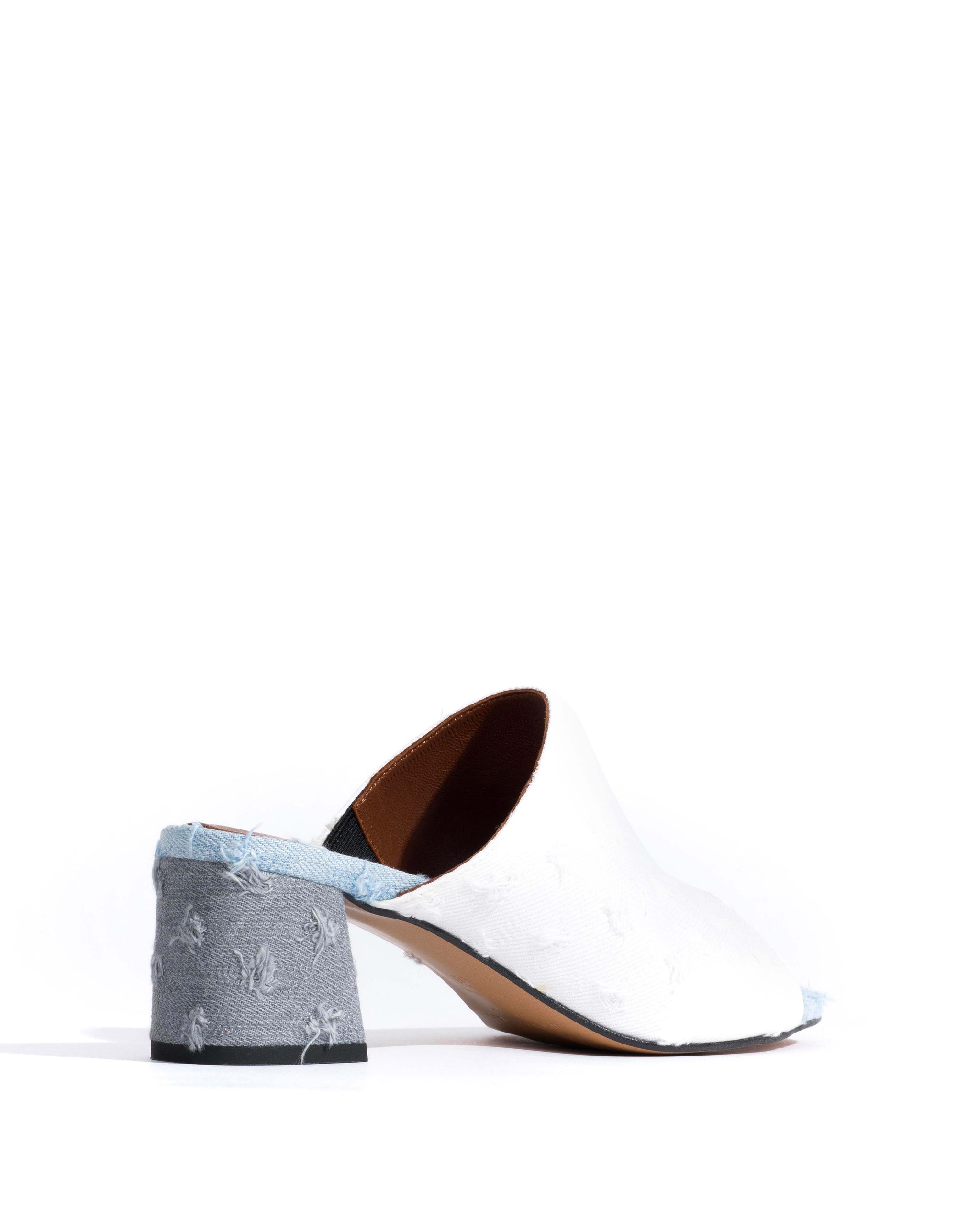 Horizon 55 Denim mix Distressed washed white & Distressed washed blue & Distressed washed grey - Anonymous Copenhagen Shoes