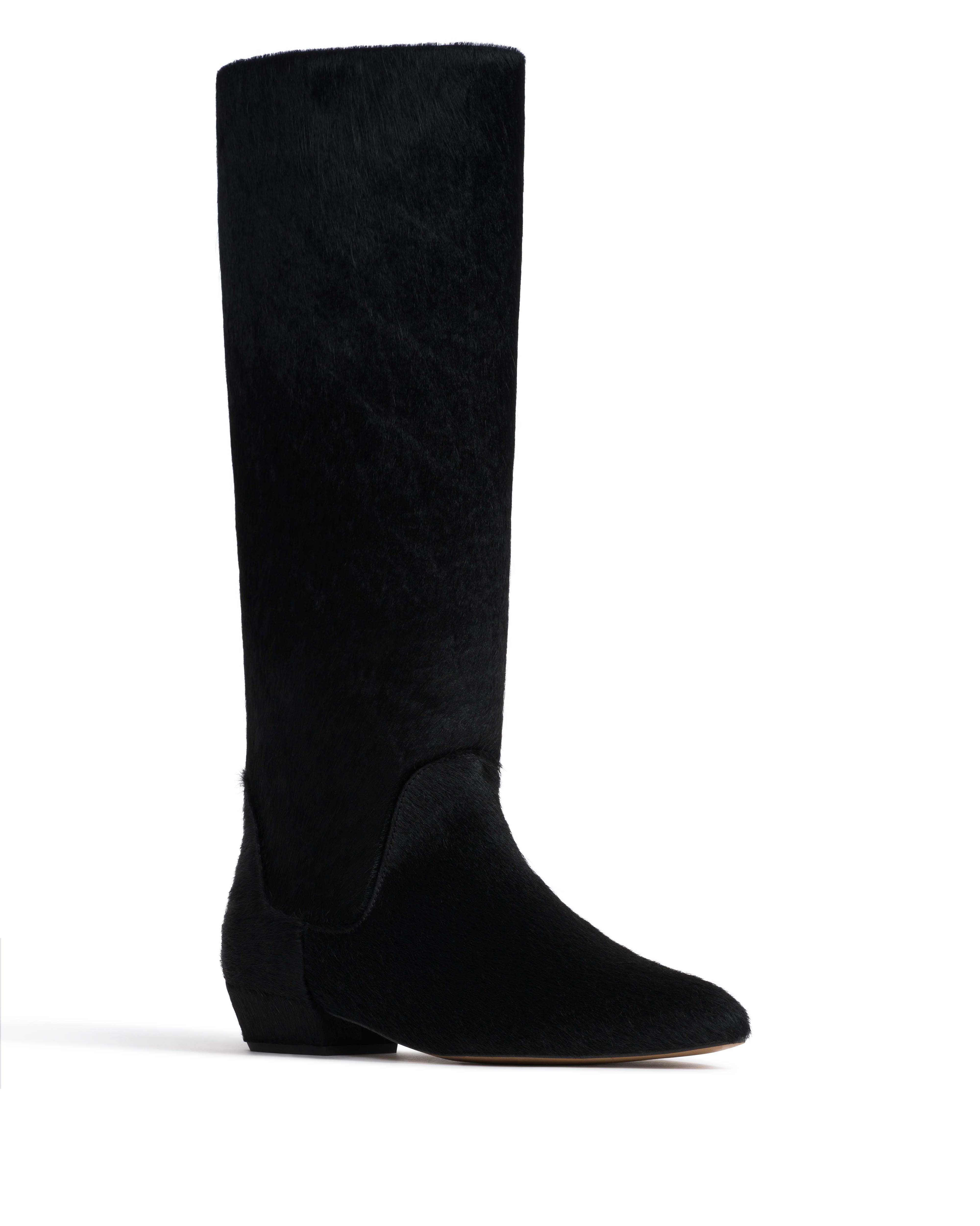 Valle 20 Calf hair Black