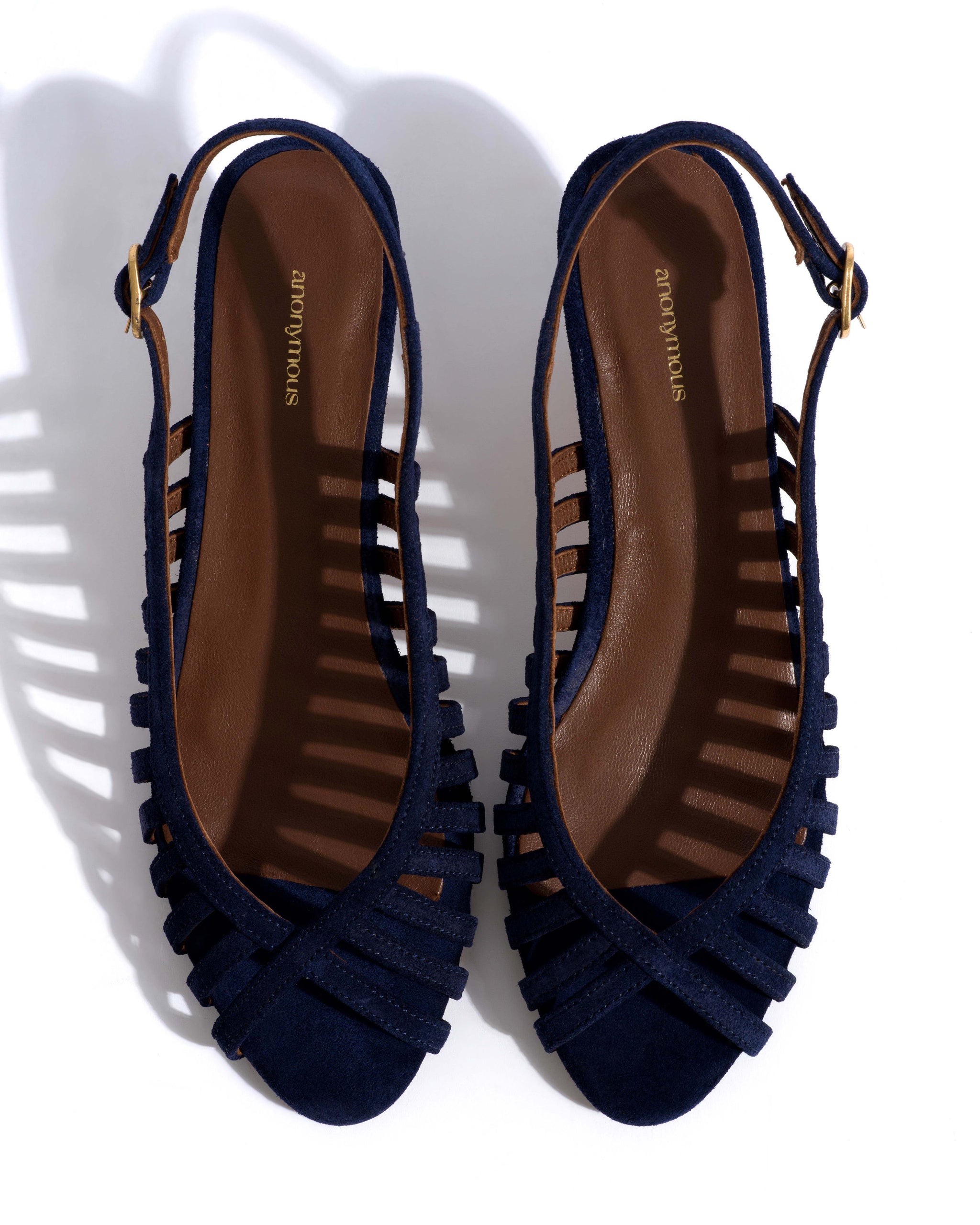 Carminho 40 stiletto Calf suede Ink blue - Anonymous Copenhagen Heels