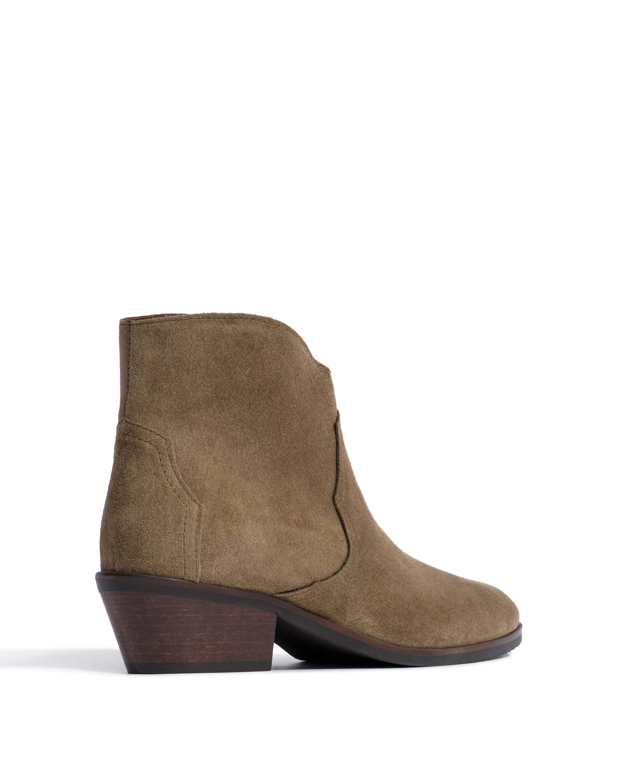 Fiona 35 Calf suede Dried olive - Anonymous Copenhagen Shoes