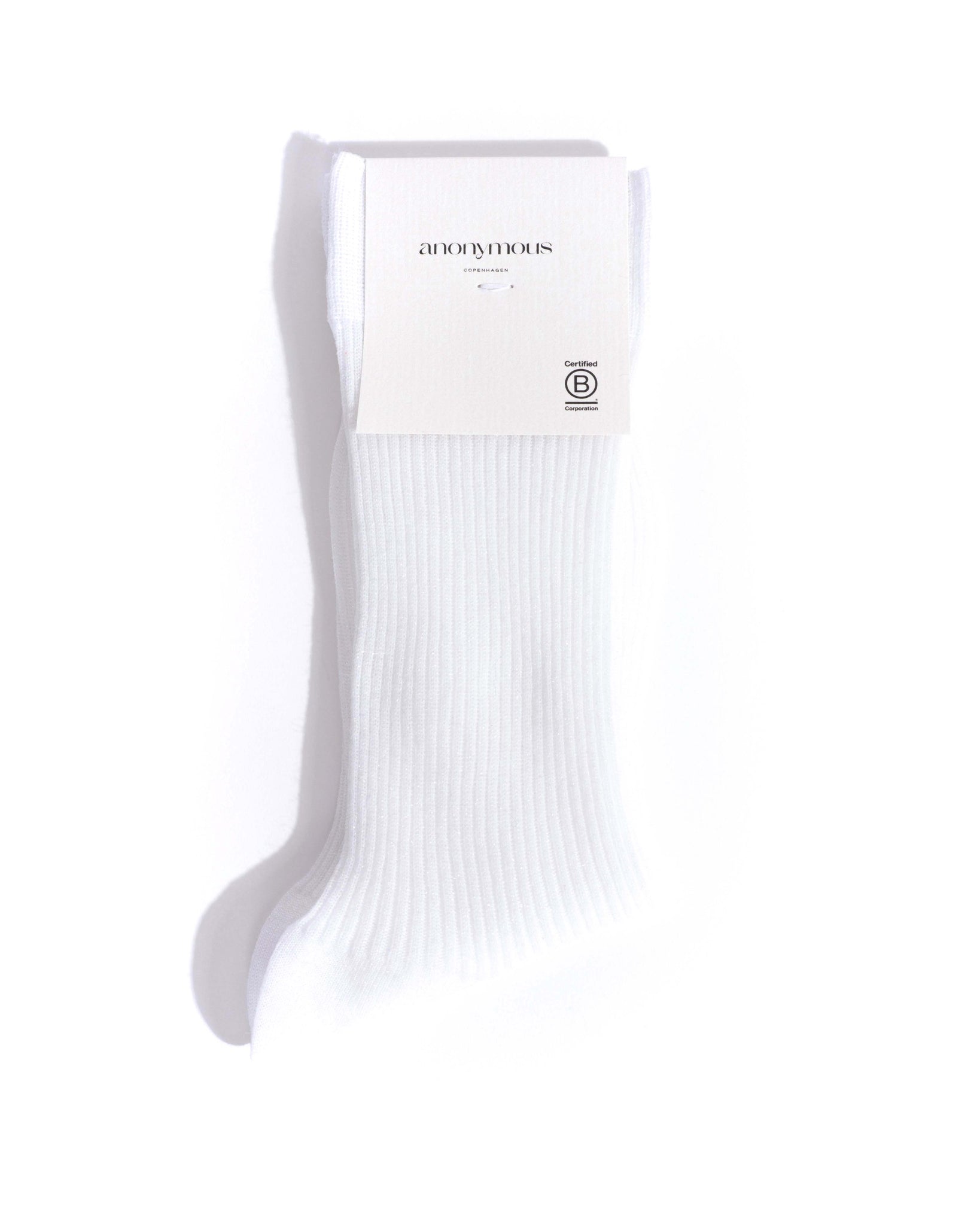 Noa glitter socks 52% nylon 48% polyester Cream