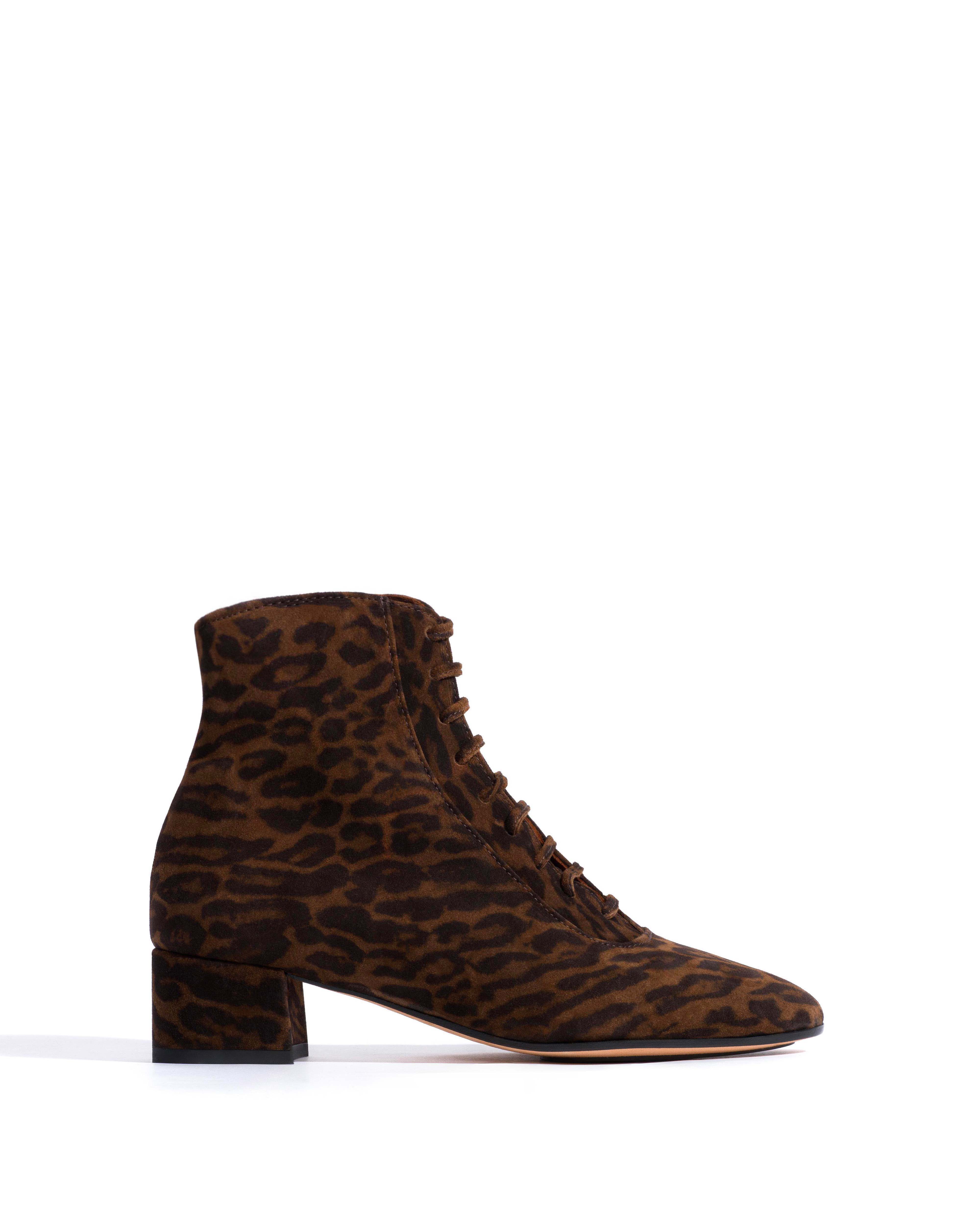 Janie 40 Calf suede print Jaguar