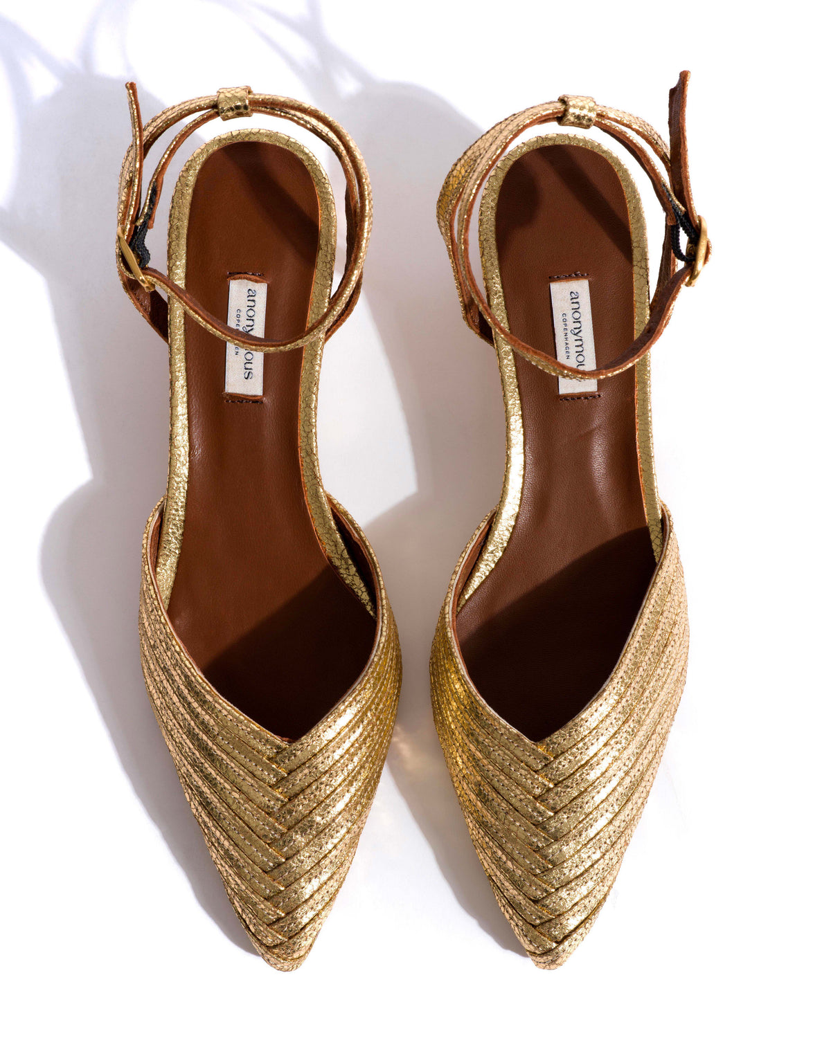 Givia 40 Crackled metallic goat Gold