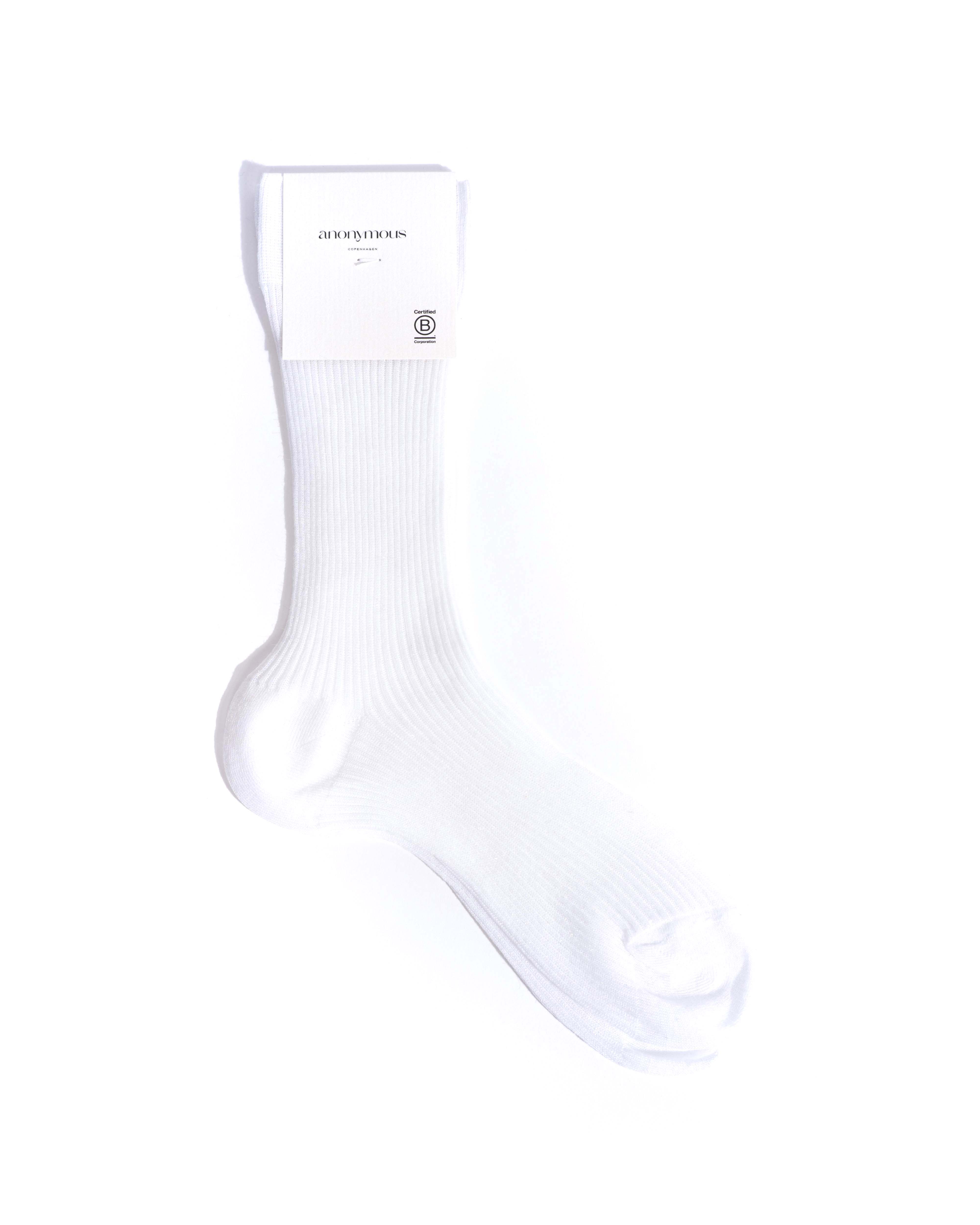 Noa glitter socks 52% nylon 48% polyester Cream