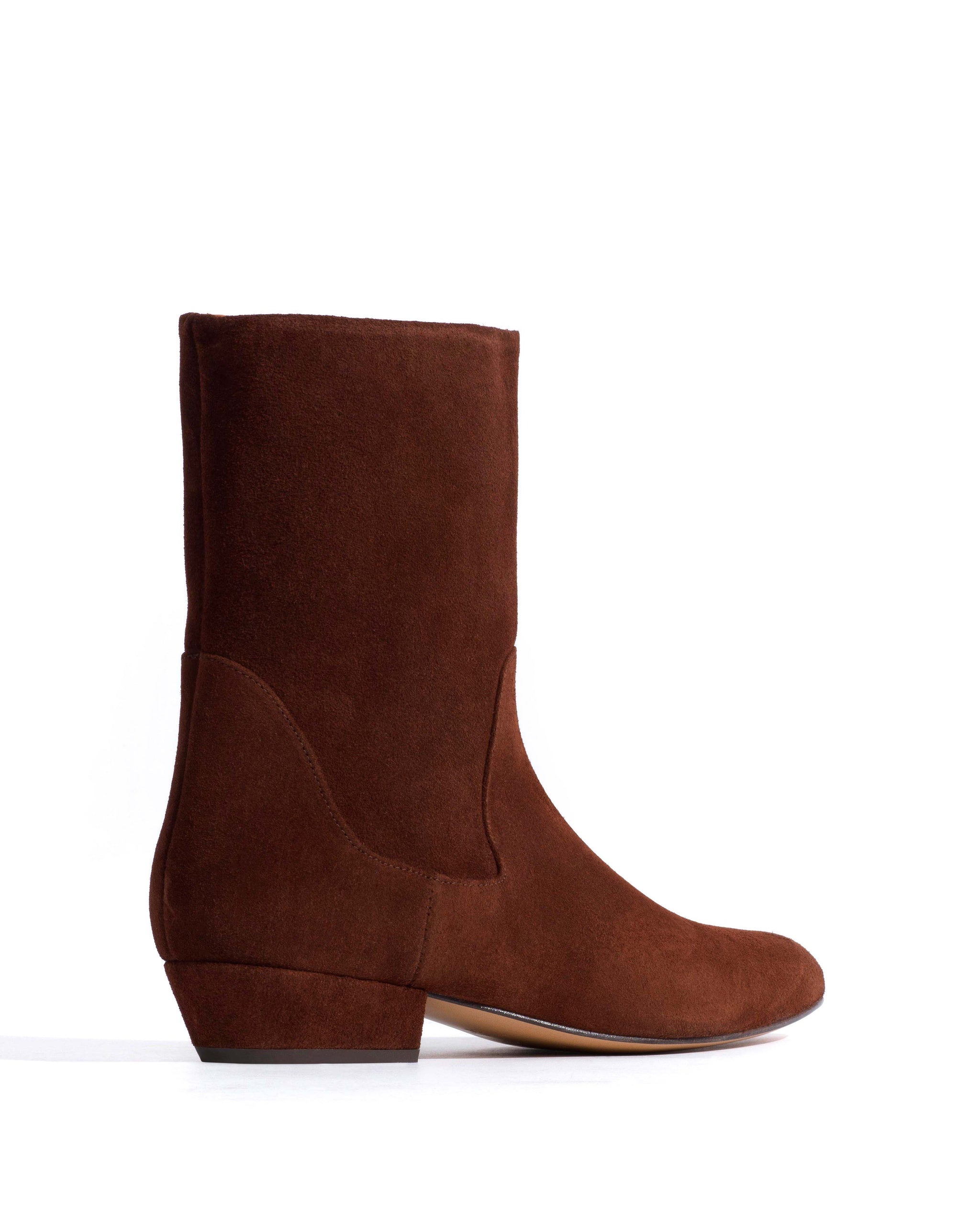 Vanni 20 Calf suede Chocolate - Anonymous Copenhagen Ankle boots