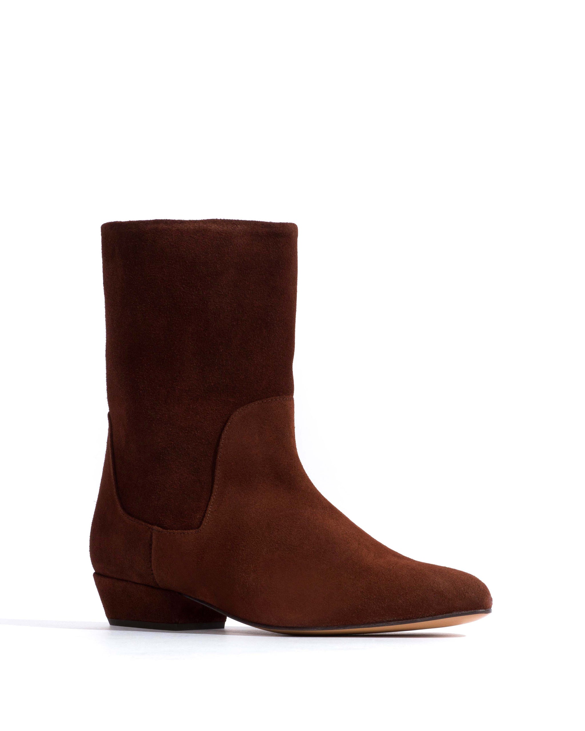 Vanni 20 Calf suede Chocolate - Anonymous Copenhagen Ankle boots