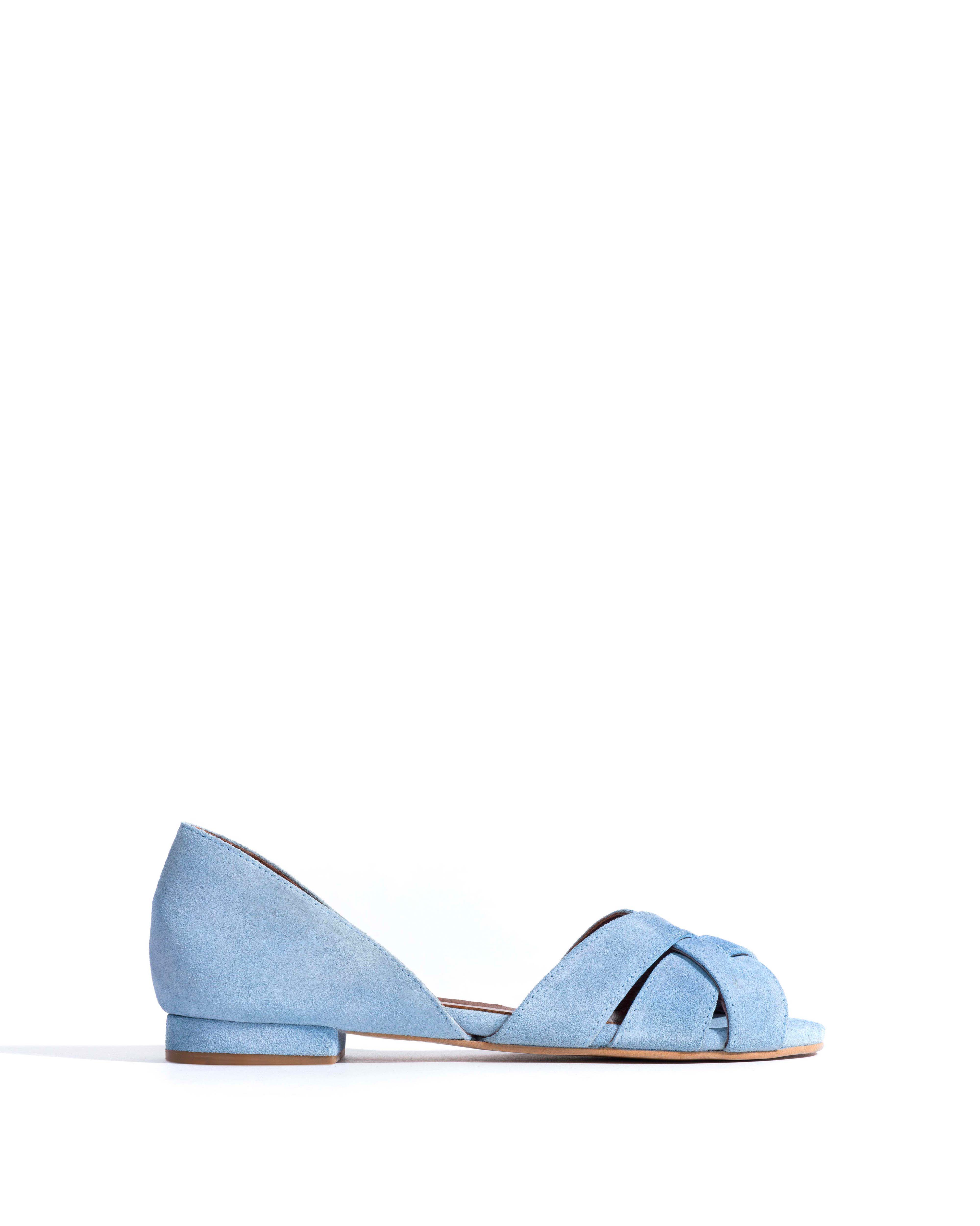 Sanni 20 Calf suede Porcelain blue