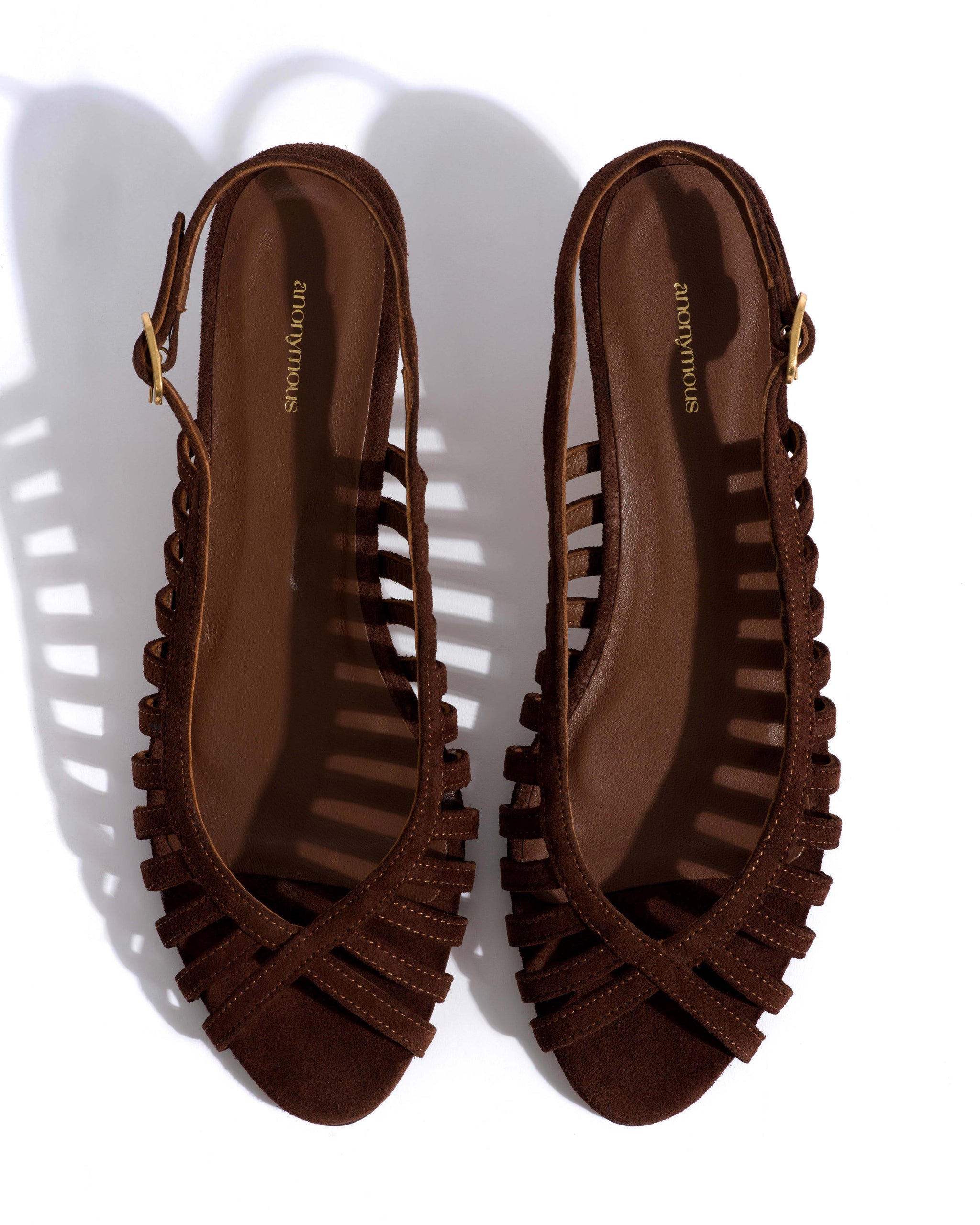 Carminho 40 stiletto Calf suede Chocolate - Anonymous Copenhagen Heels