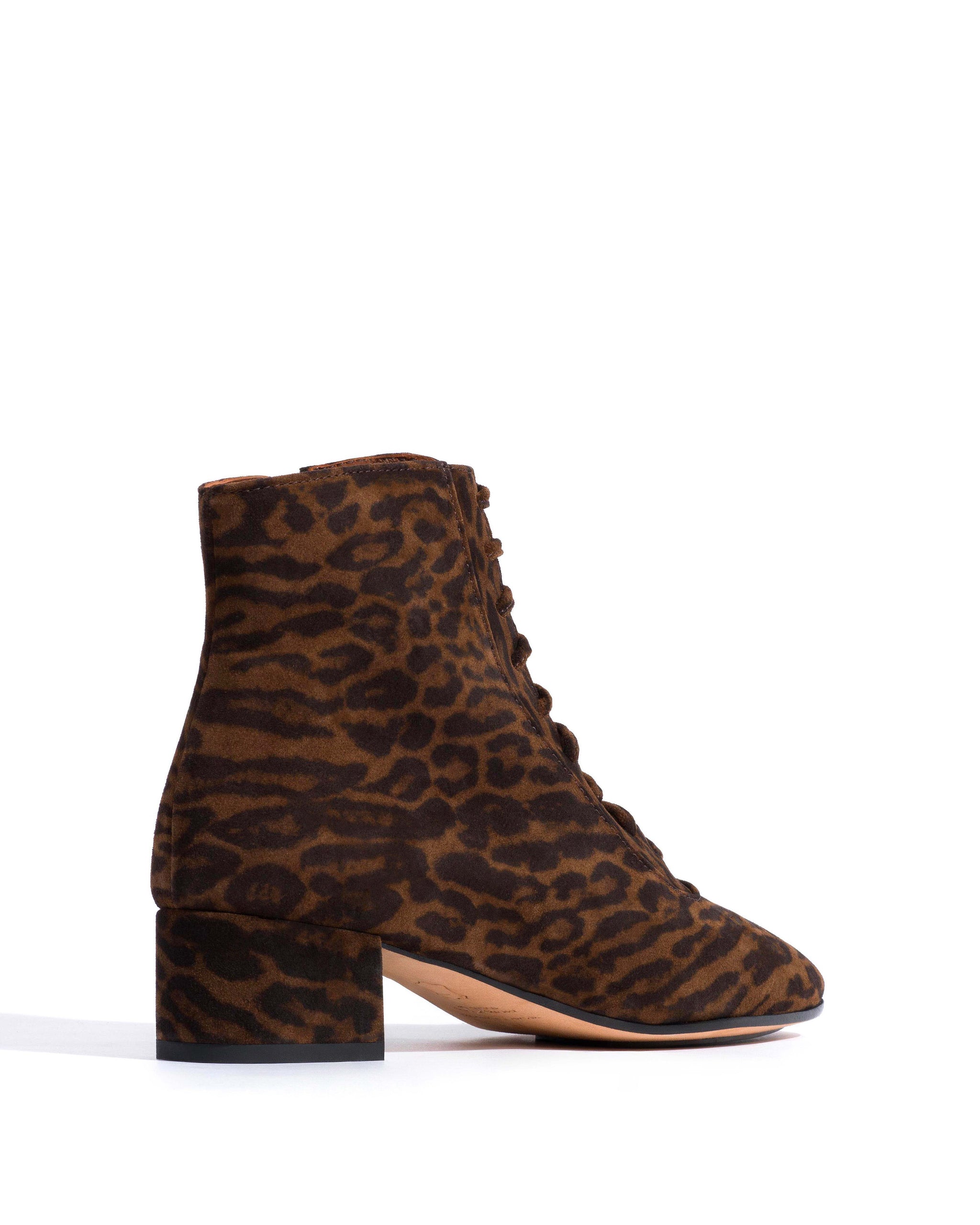 Janie 40 Calf suede print Jaguar