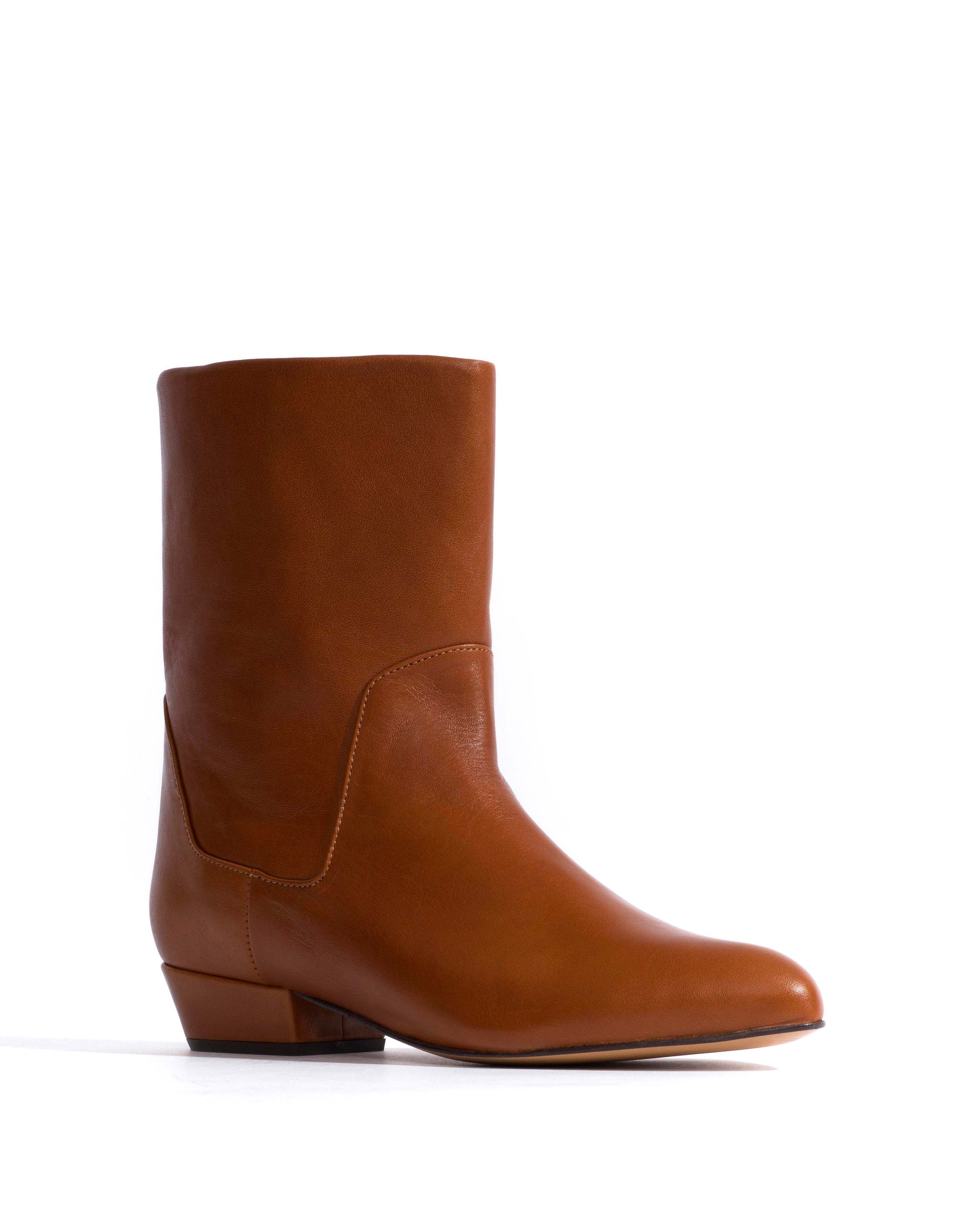 Vanni 20 Vegetal soft calf Cinnamon - Anonymous Copenhagen Ankle boots