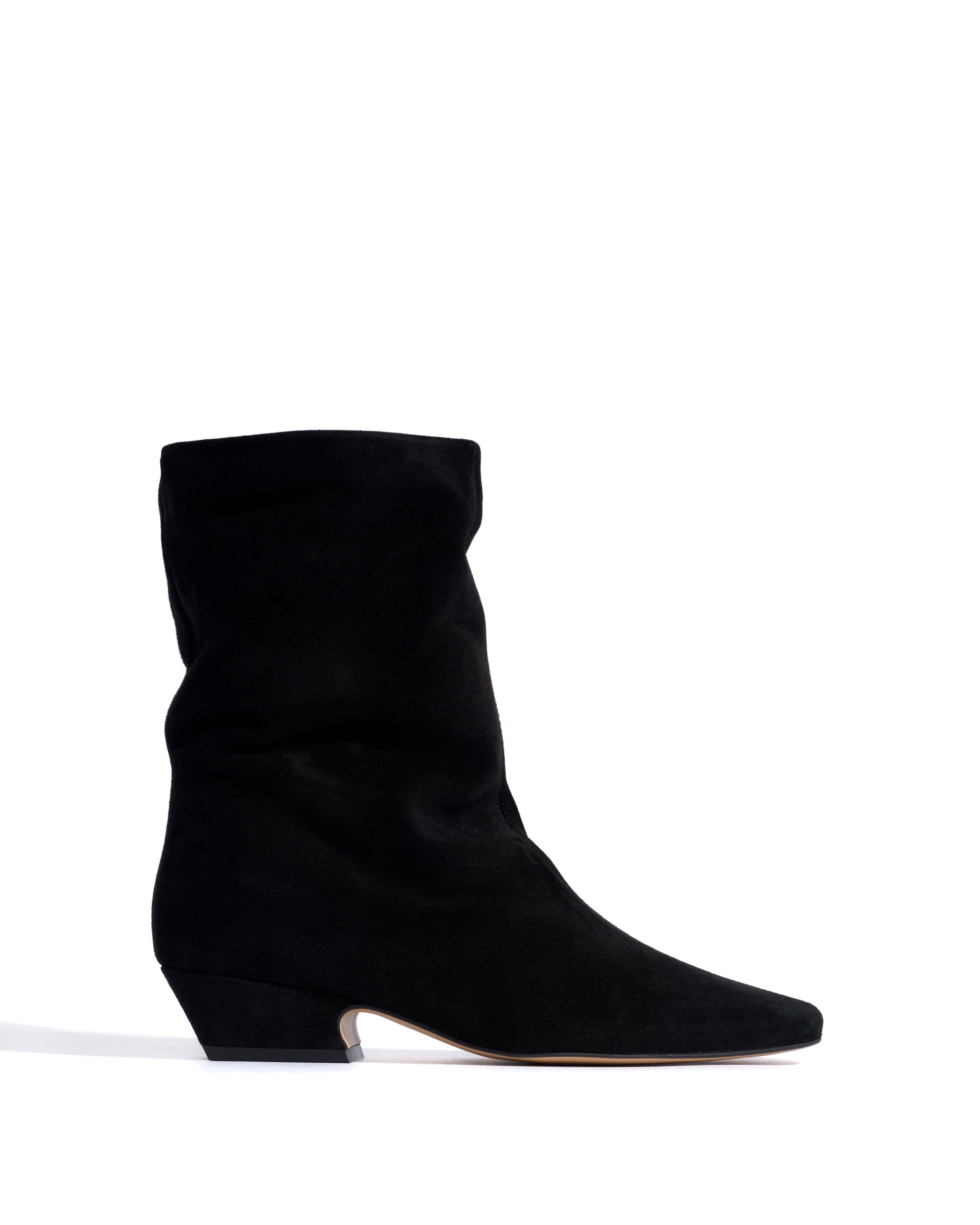 Sloan Calf suede Black