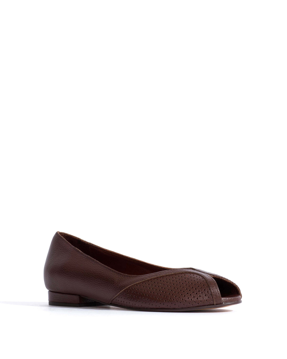 Tiffy Pebbled soft calf Chocolate
