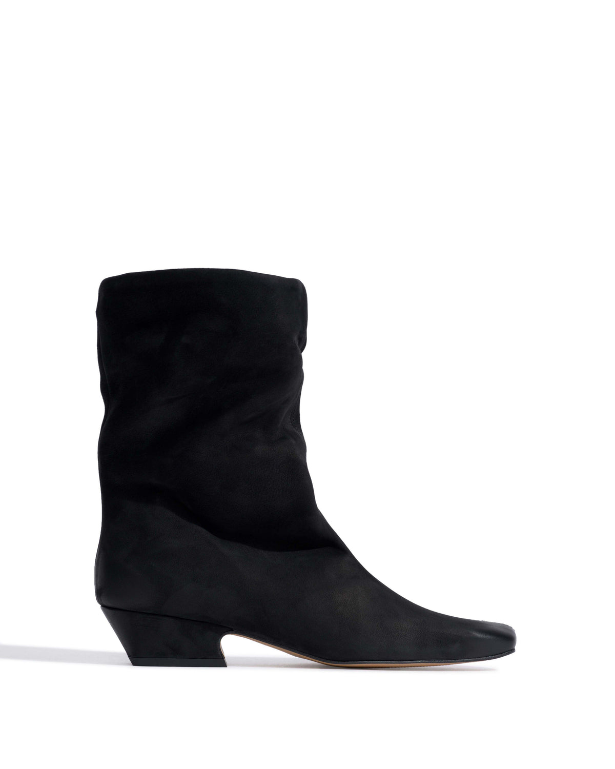 Sloan Soft nubuck calf Black