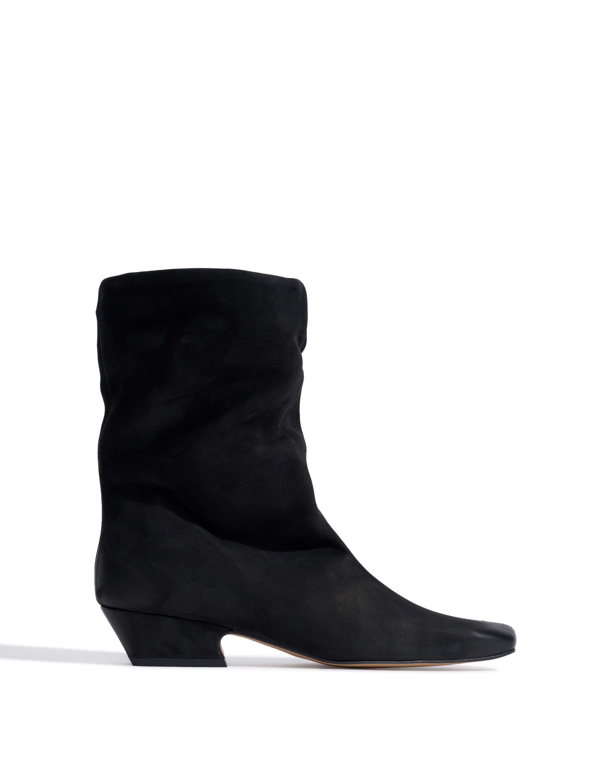 Sloan Soft nubuck calf Black
