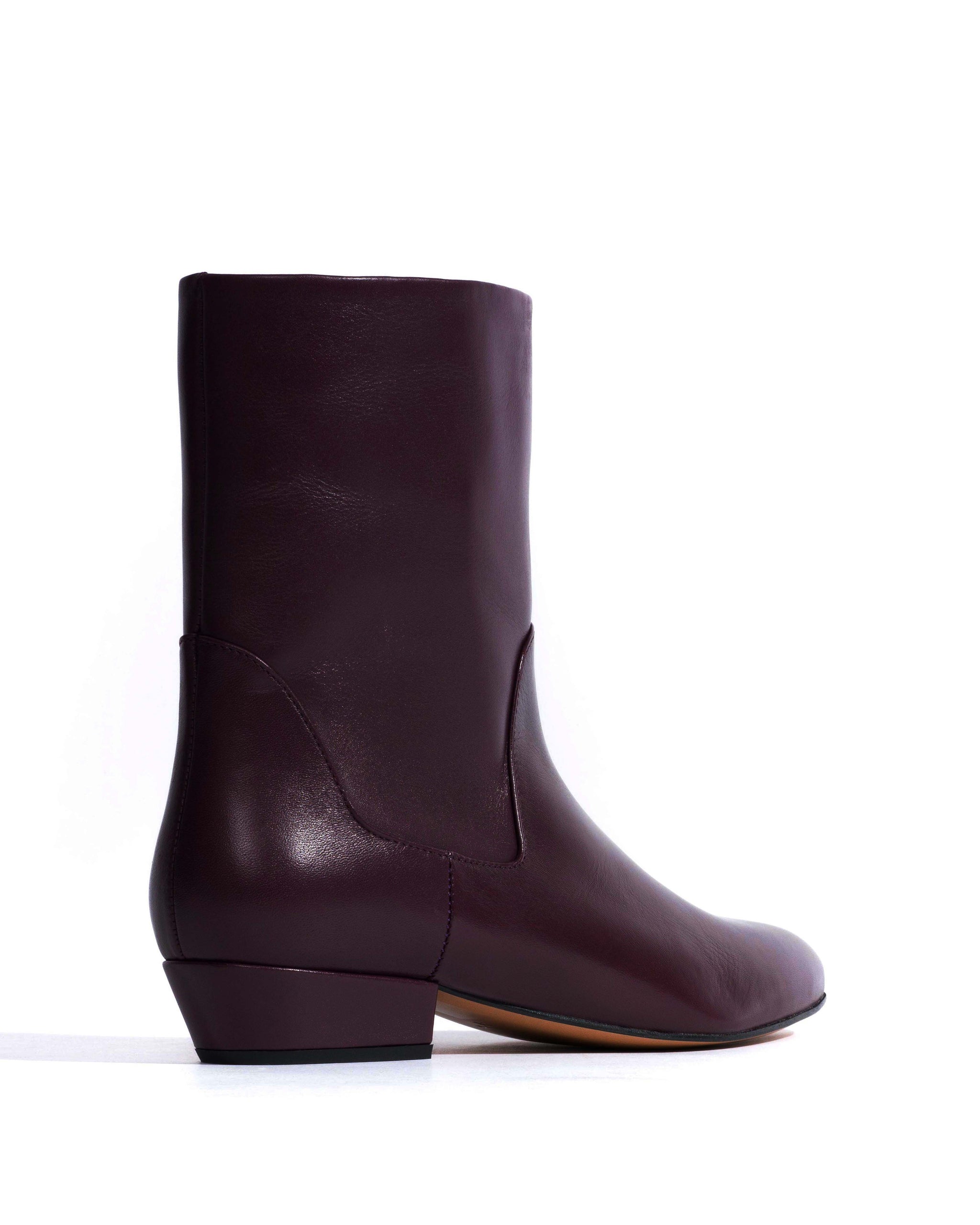 Vanni 20 Soft calf Fig purple - Anonymous Copenhagen Ankle boots