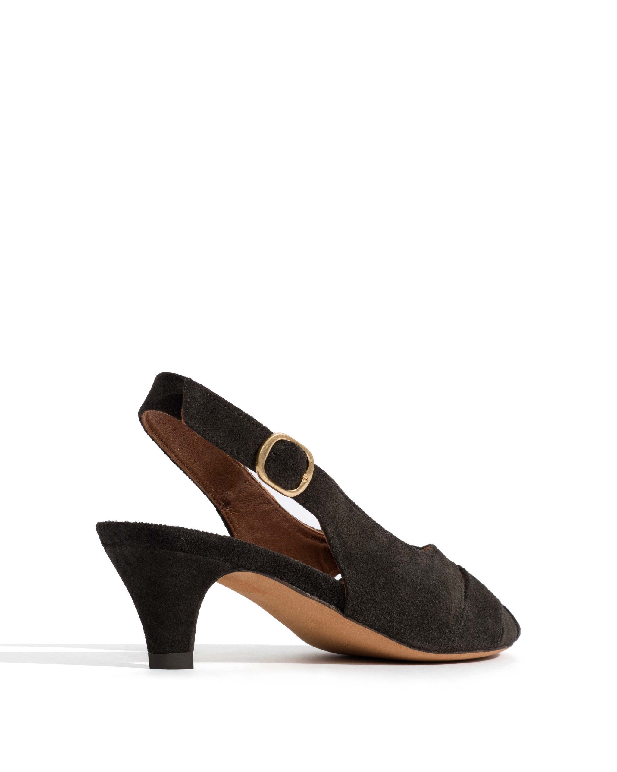 Kinha 40 Calf suede Espresso brown
