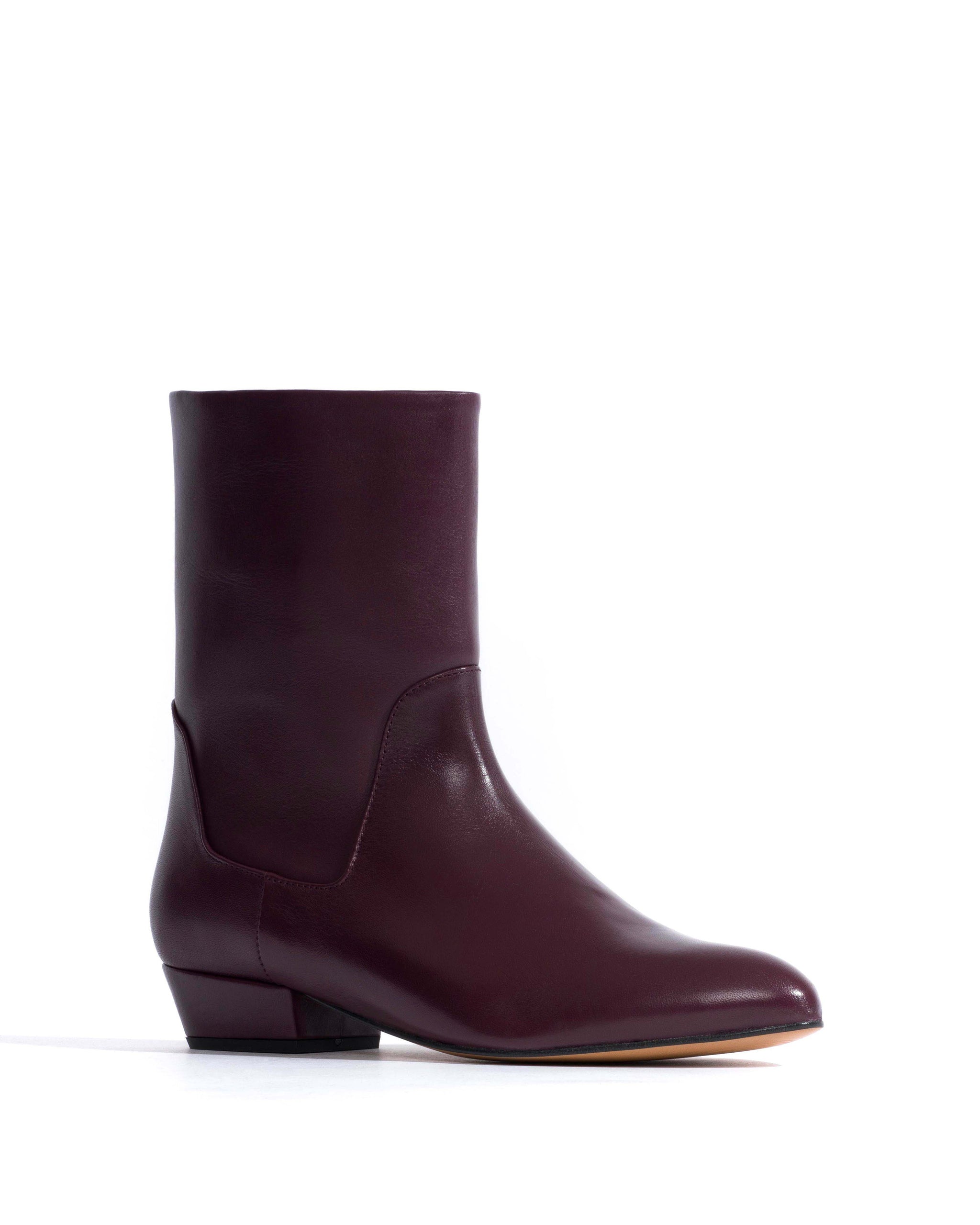 Vanni 20 Soft calf Fig purple - Anonymous Copenhagen Ankle boots