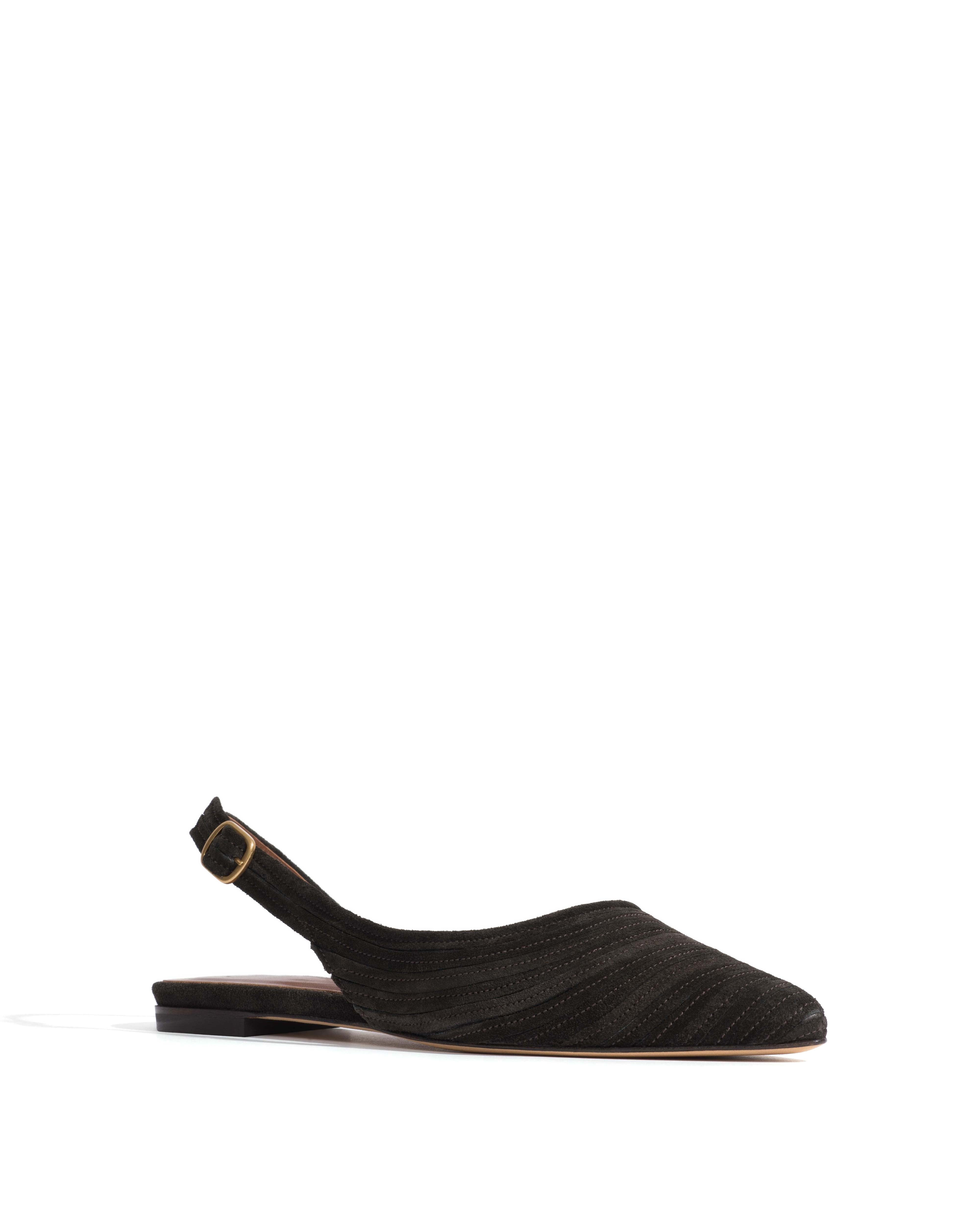 Carla 10 Calf suede Espresso brown