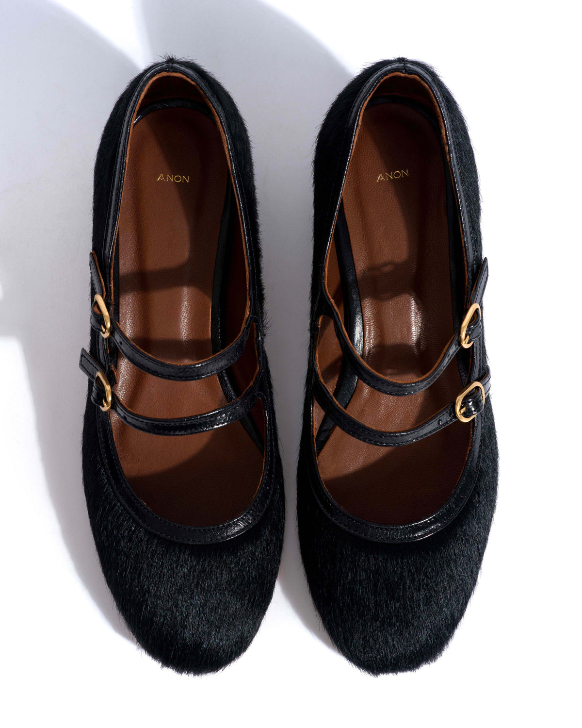Balie 40 Calf hair Black