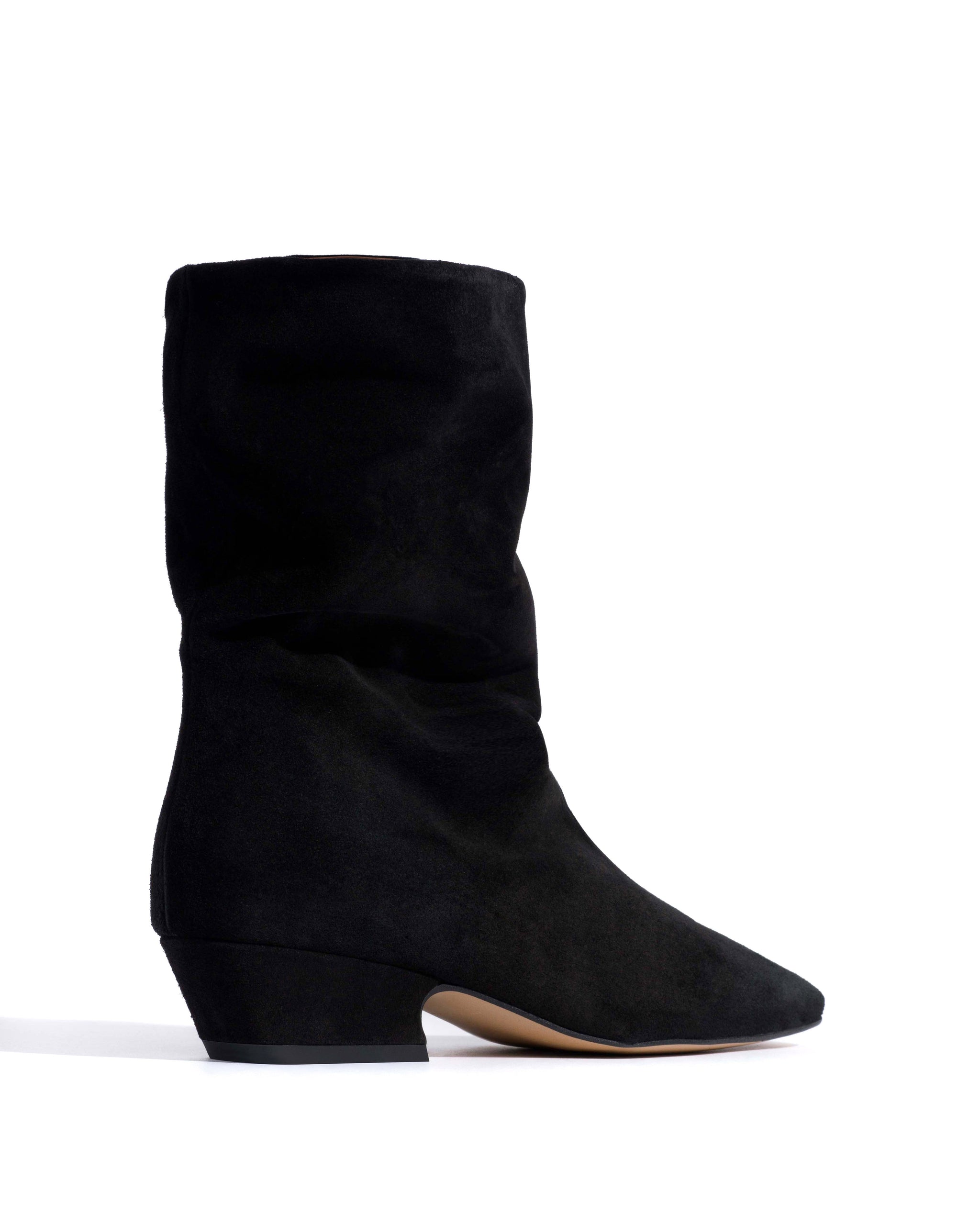 Sloan Calf suede Black