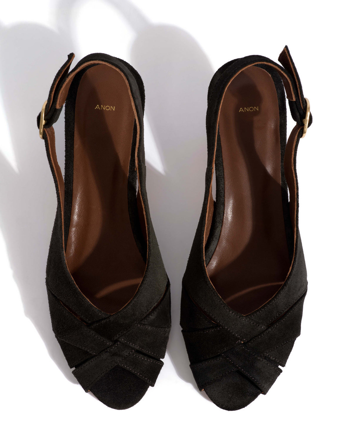 Kinha 40 Calf suede Espresso brown