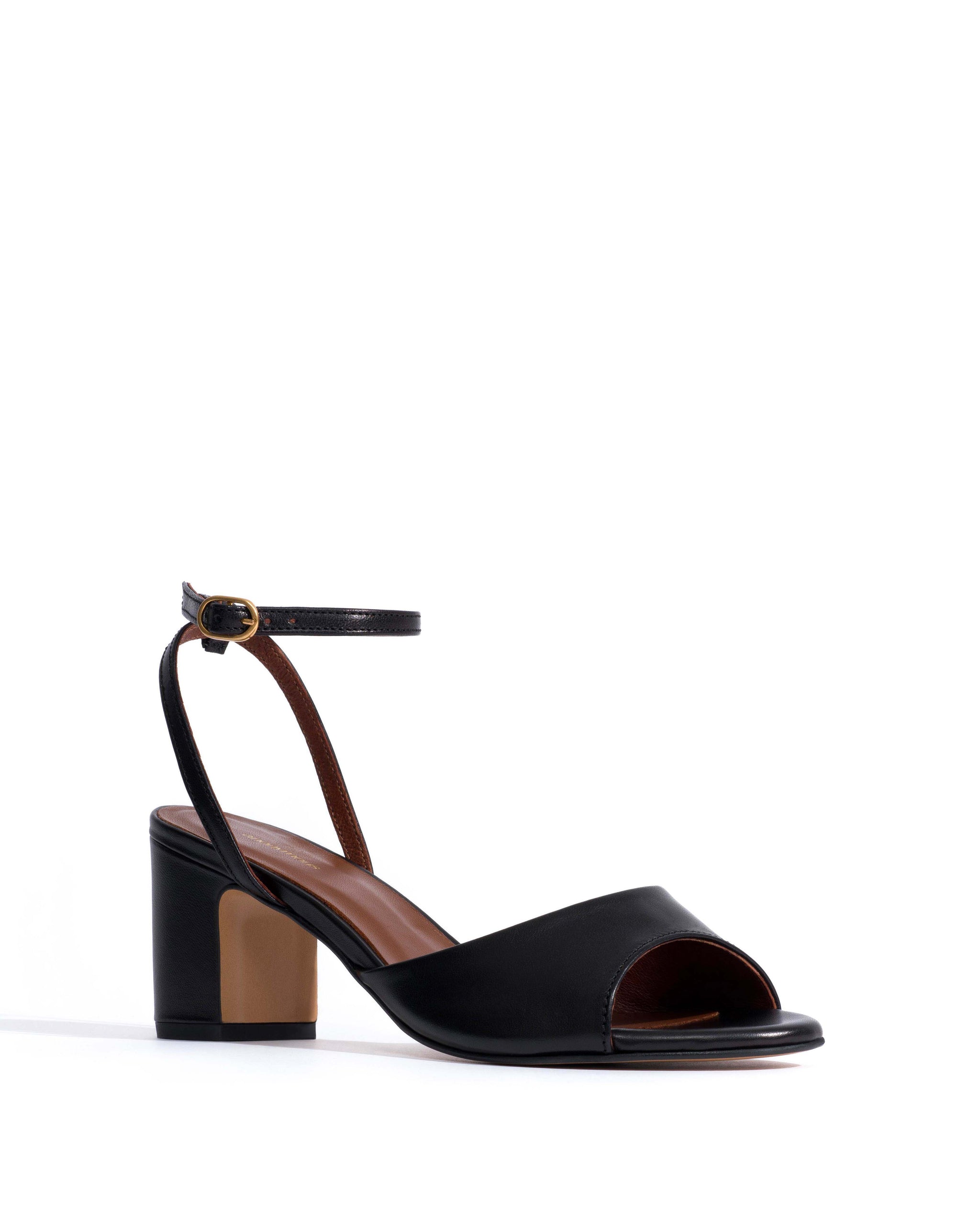 Jolie 55 Shiny lamb Black - Anonymous Copenhagen Heels