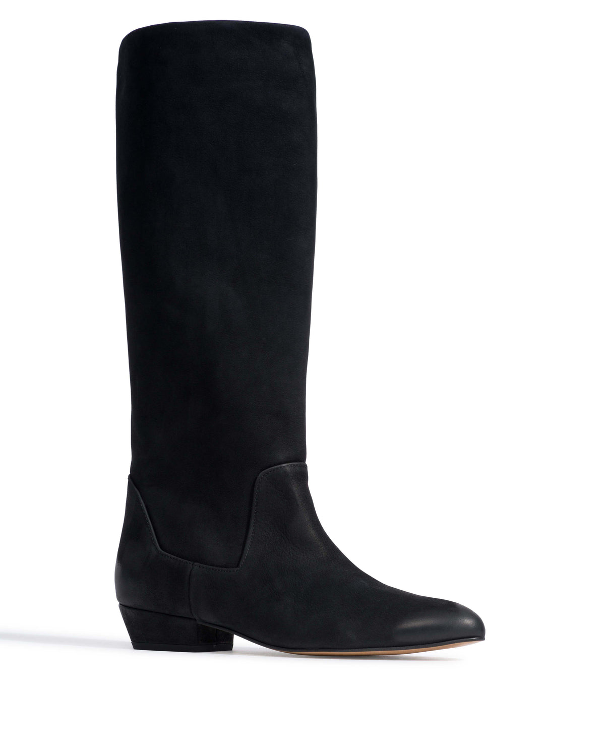 Valle 20 Soft nubuck calf Black